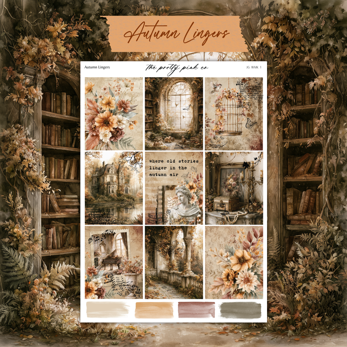 Autumn Lingers | Foiled Weekly Kit