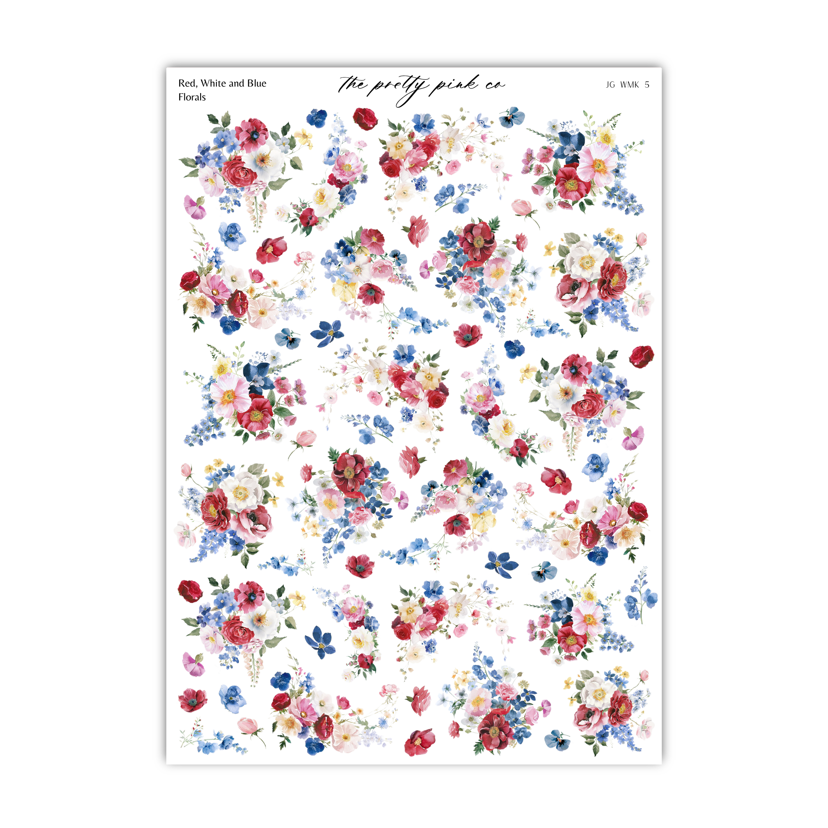 Red, White and Blue | Florals
