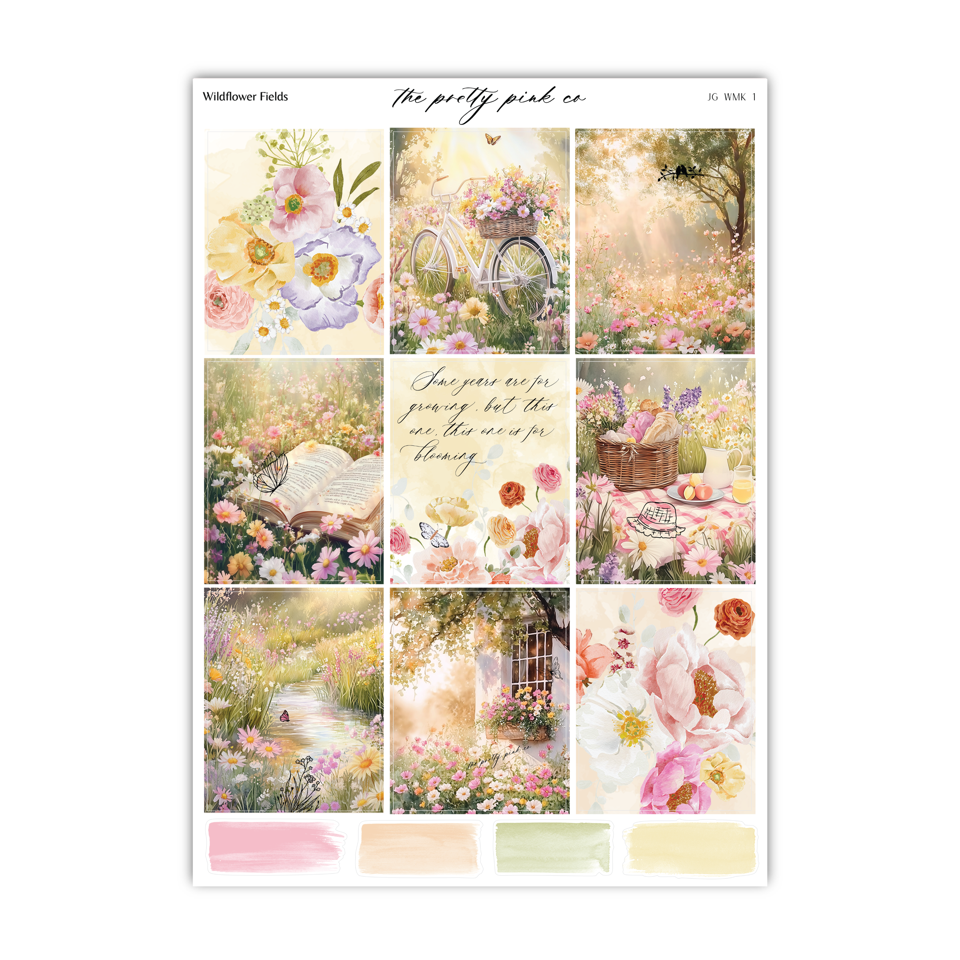 Wildflower Fields | Foiled Weekly Kit