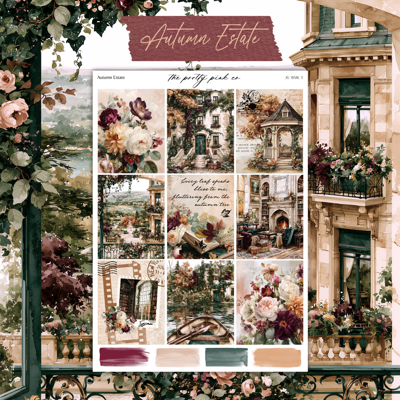 Autumn Estate | Foiled Weekly Kit