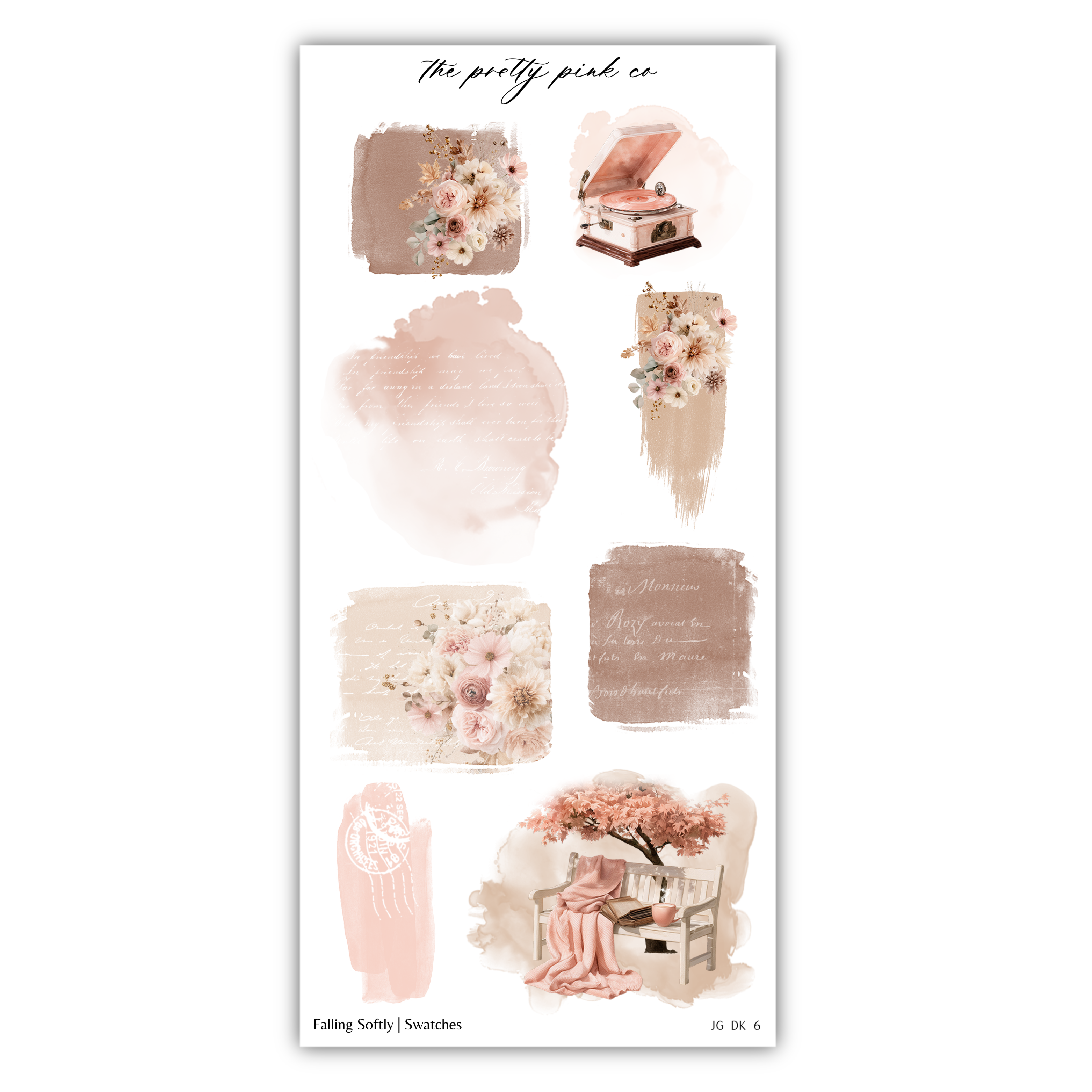 Falling Softly | Decorative Kit