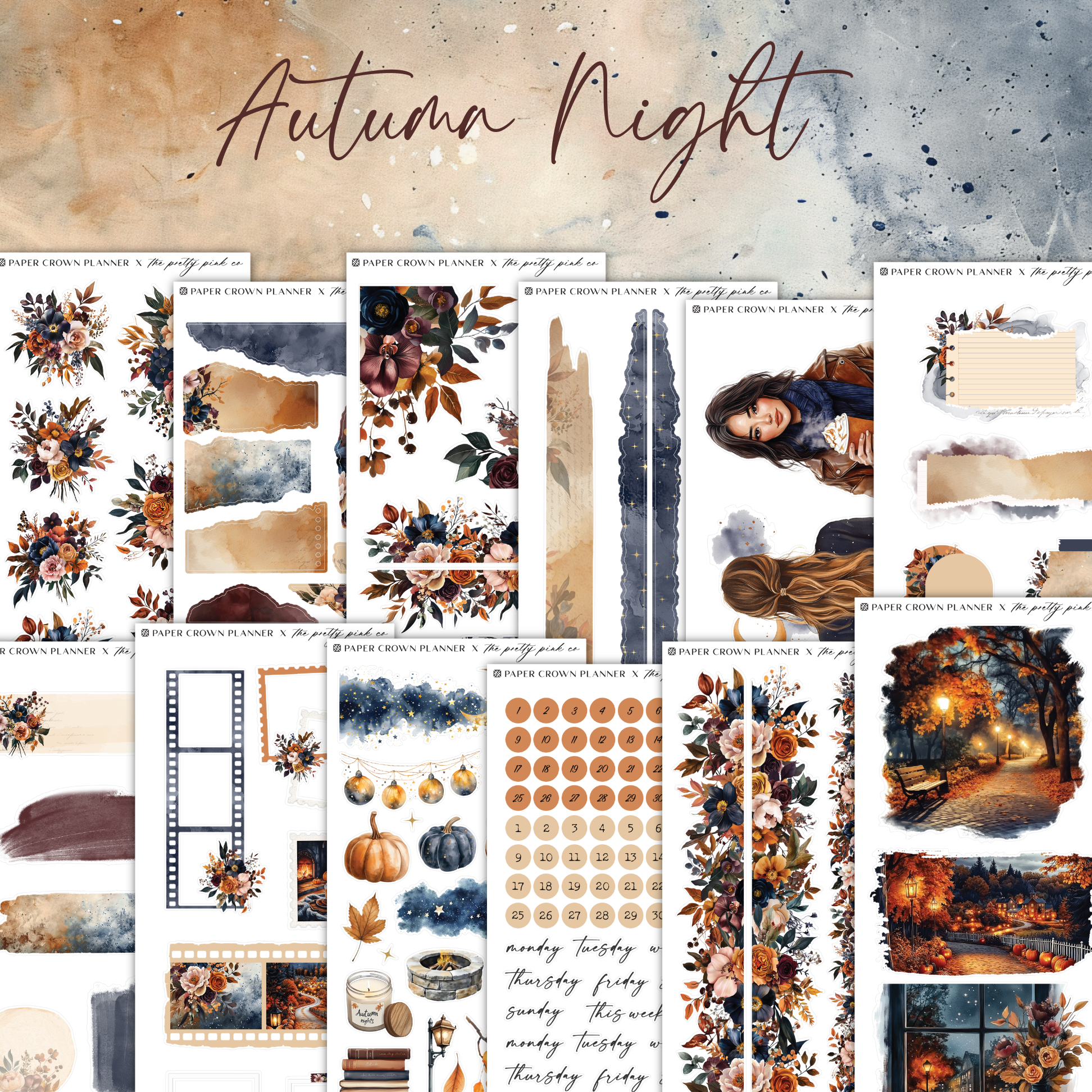 Autumn Night | Decorative Kit