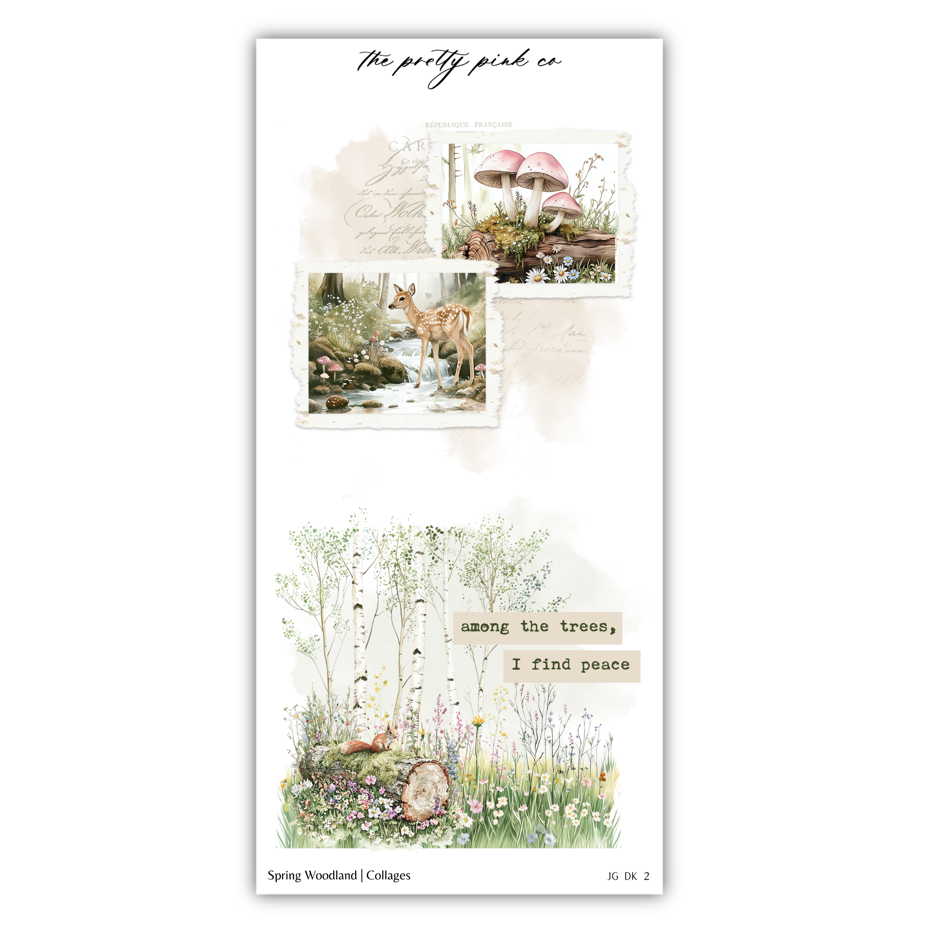 Spring Woodland | Decorative Kit