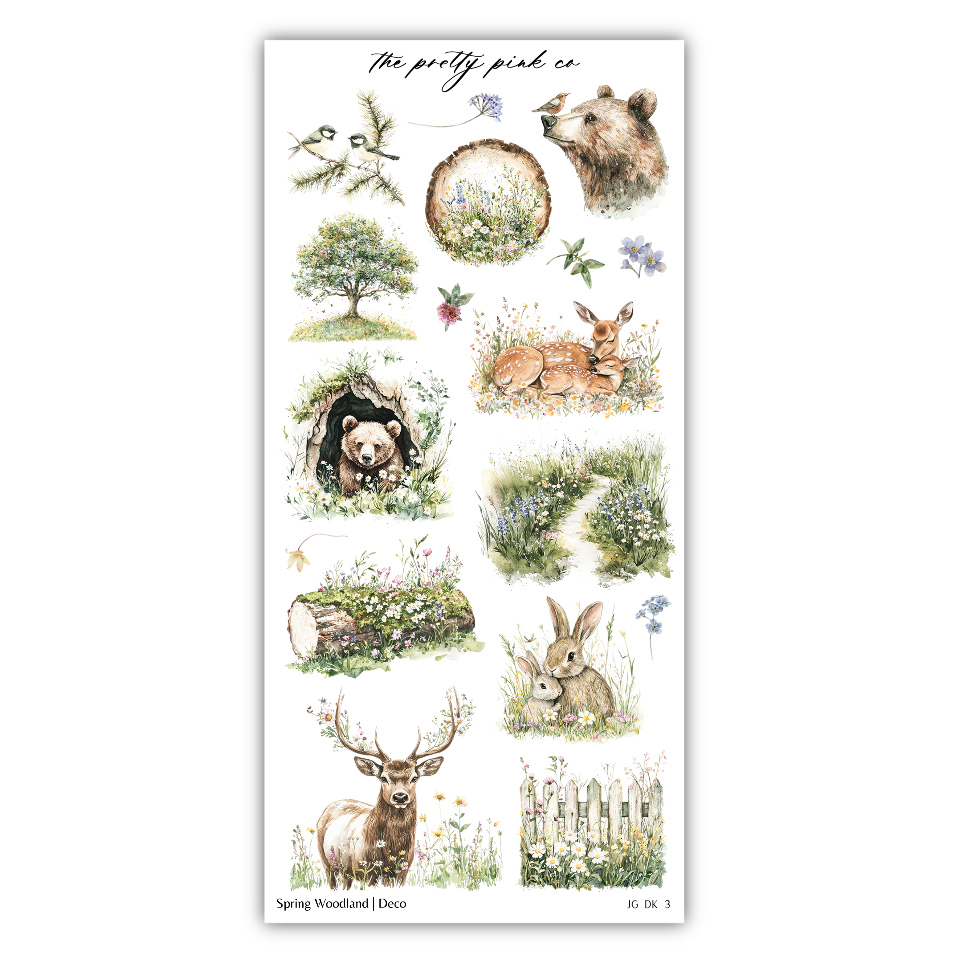 Spring Woodland | Decorative Kit