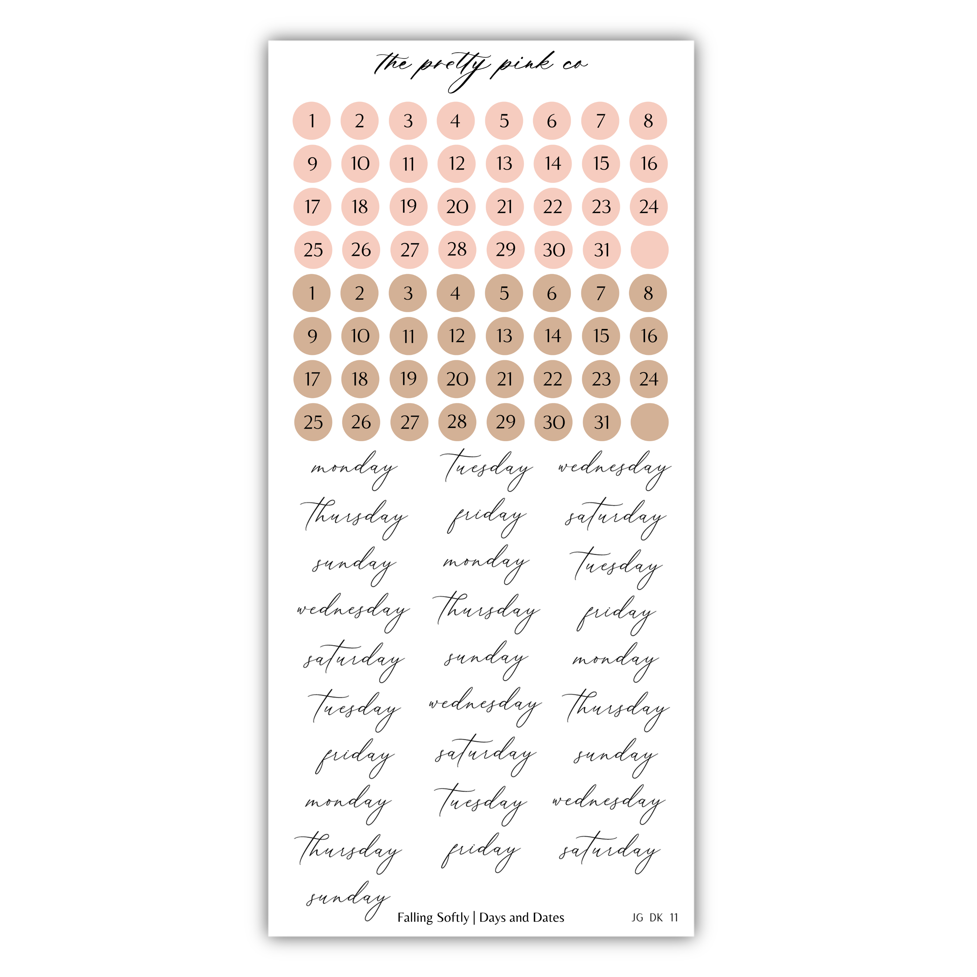 Falling Softly | Decorative Kit