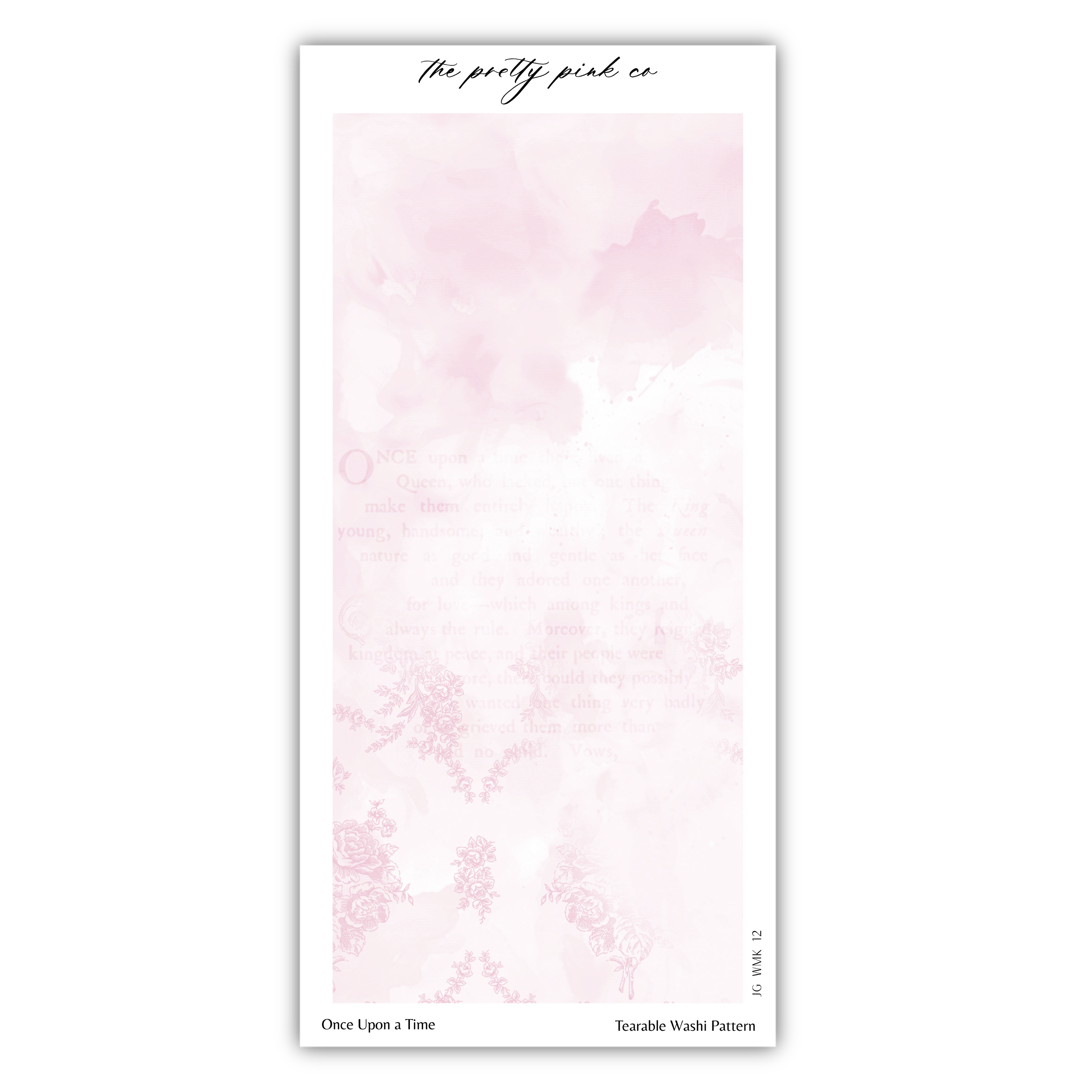 The image is a collage of various images, including a pink and white background with floral patterns and text.