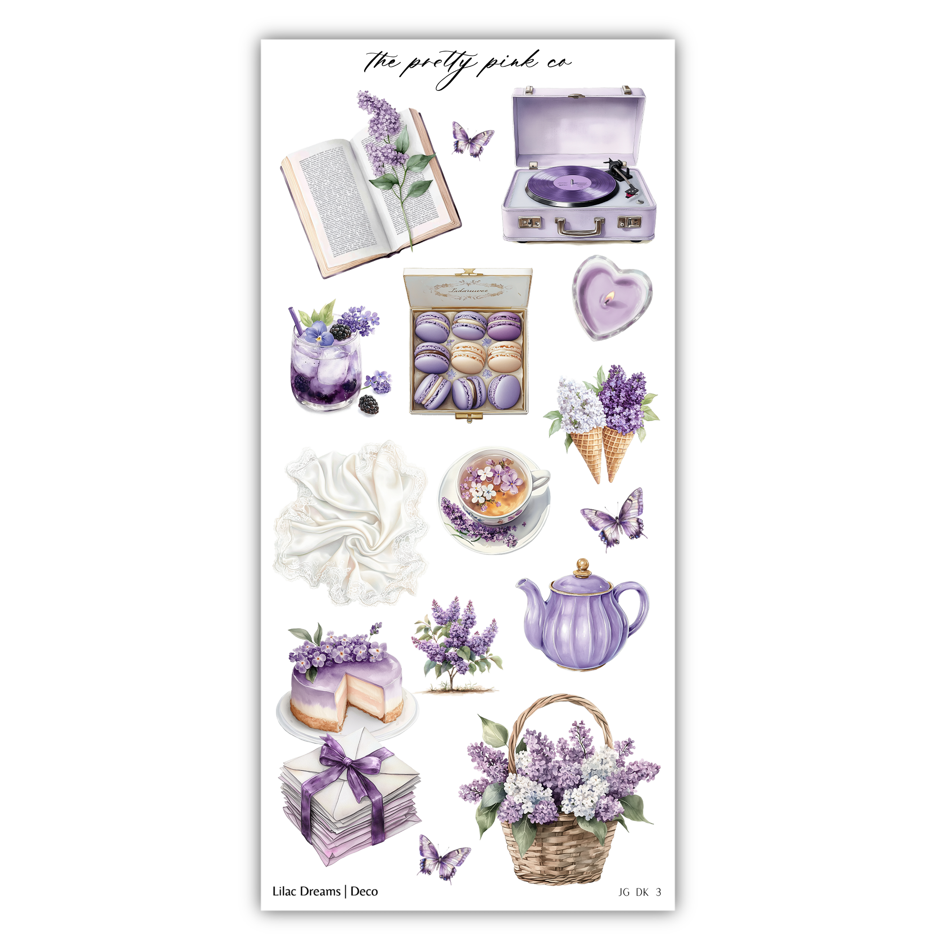 Lilac Dreams | Decorative Kit