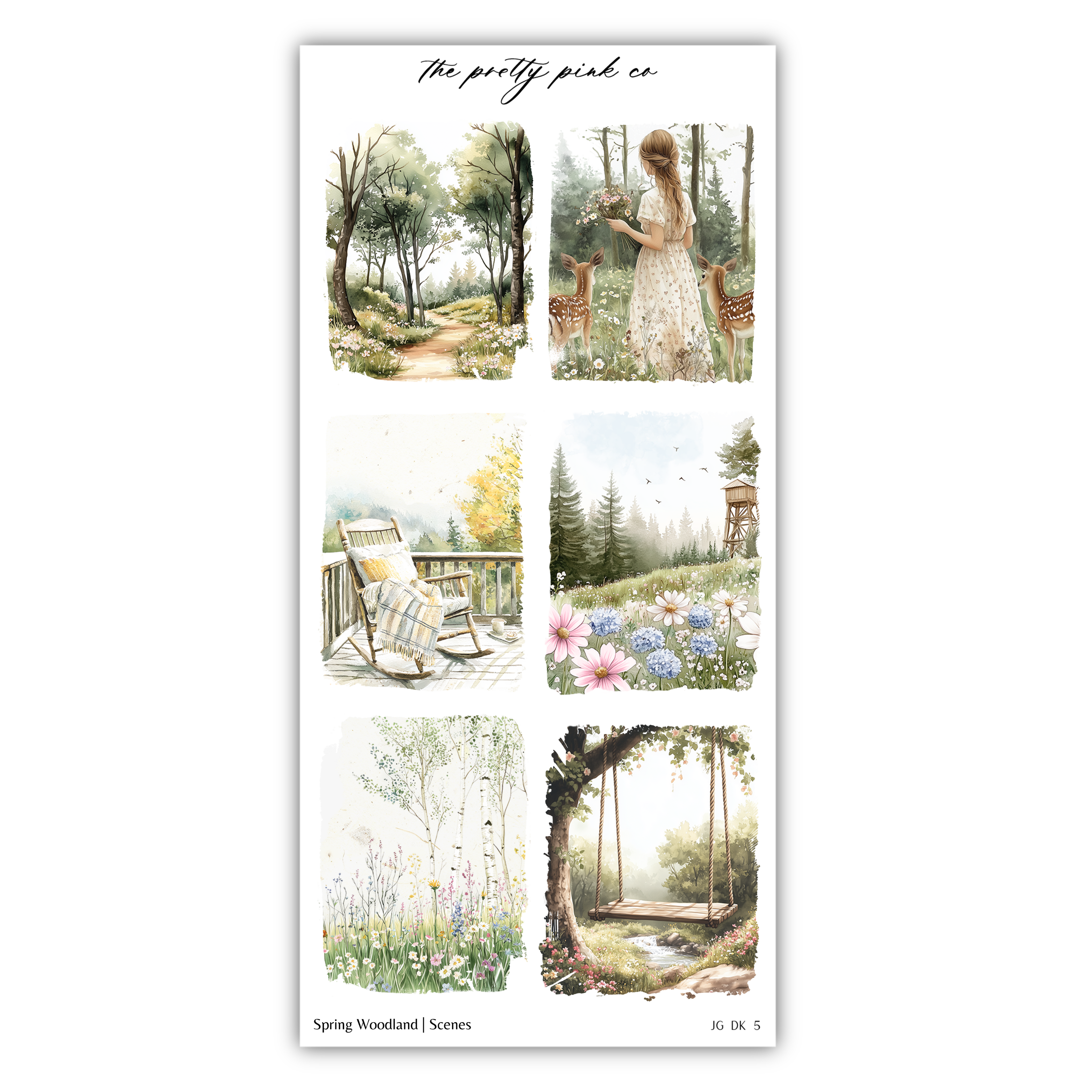 Spring Woodland | Decorative Kit