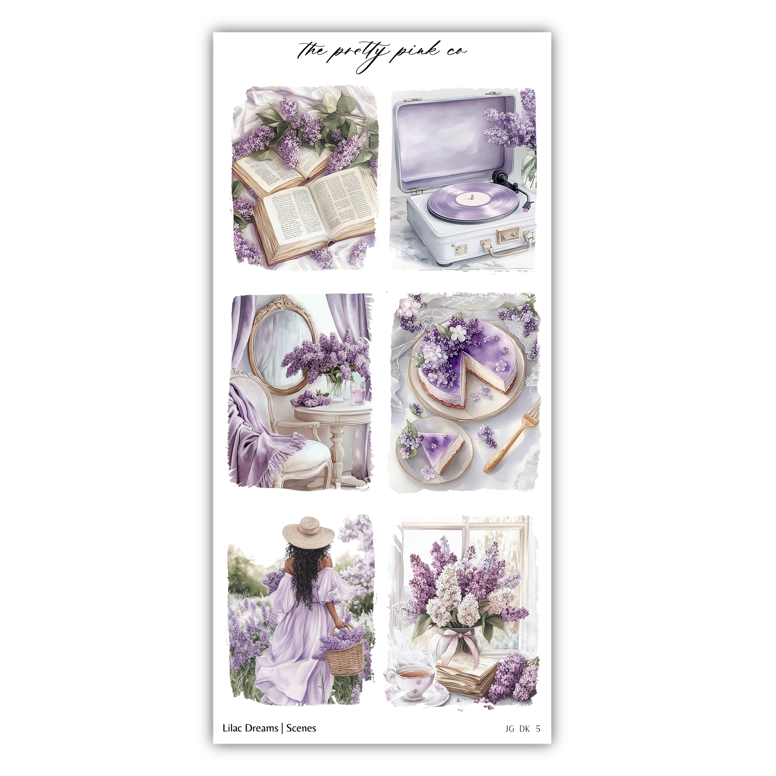 Lilac Dreams | Decorative Kit