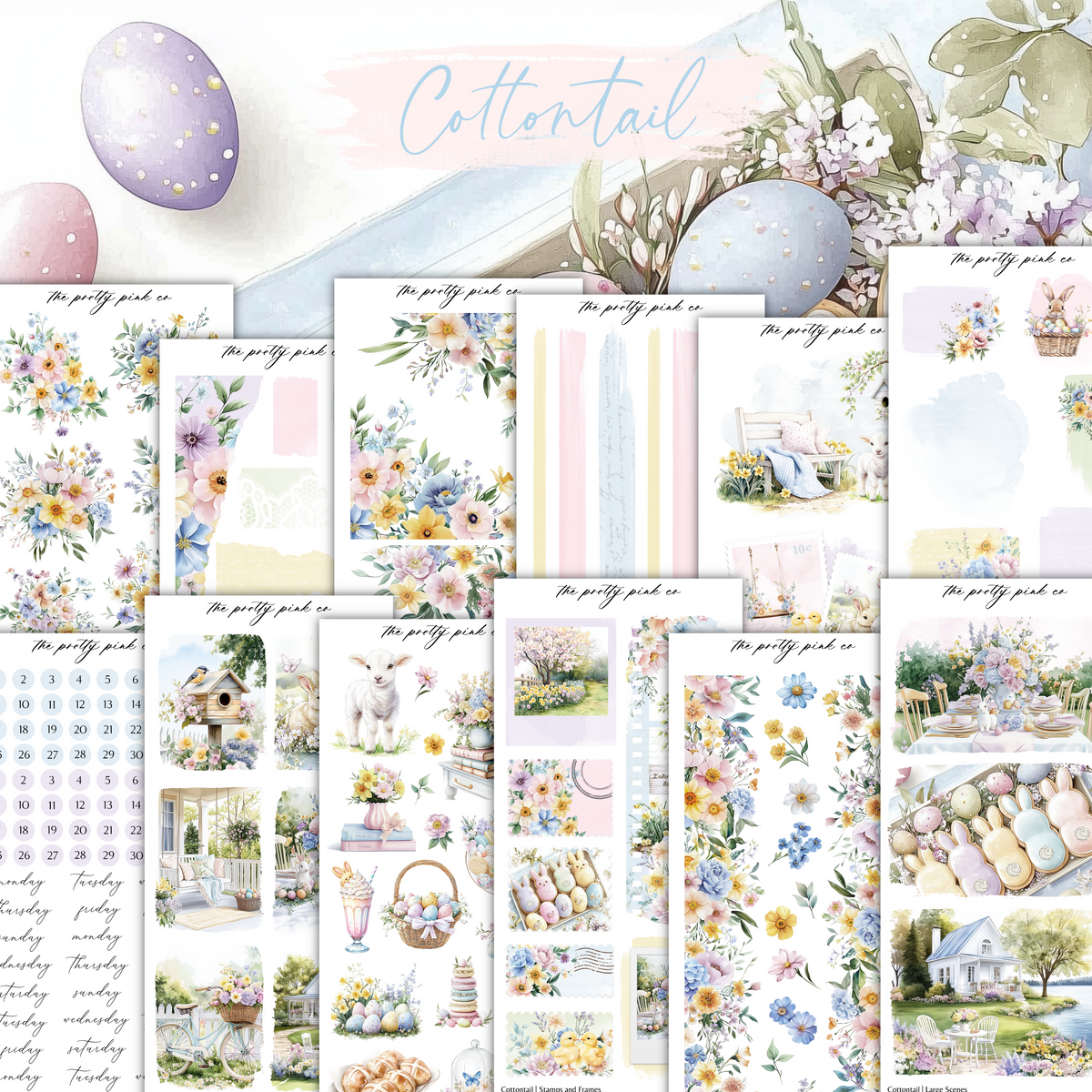 Gcottontail Rabbit Kit Cottontail | Decorative Kit