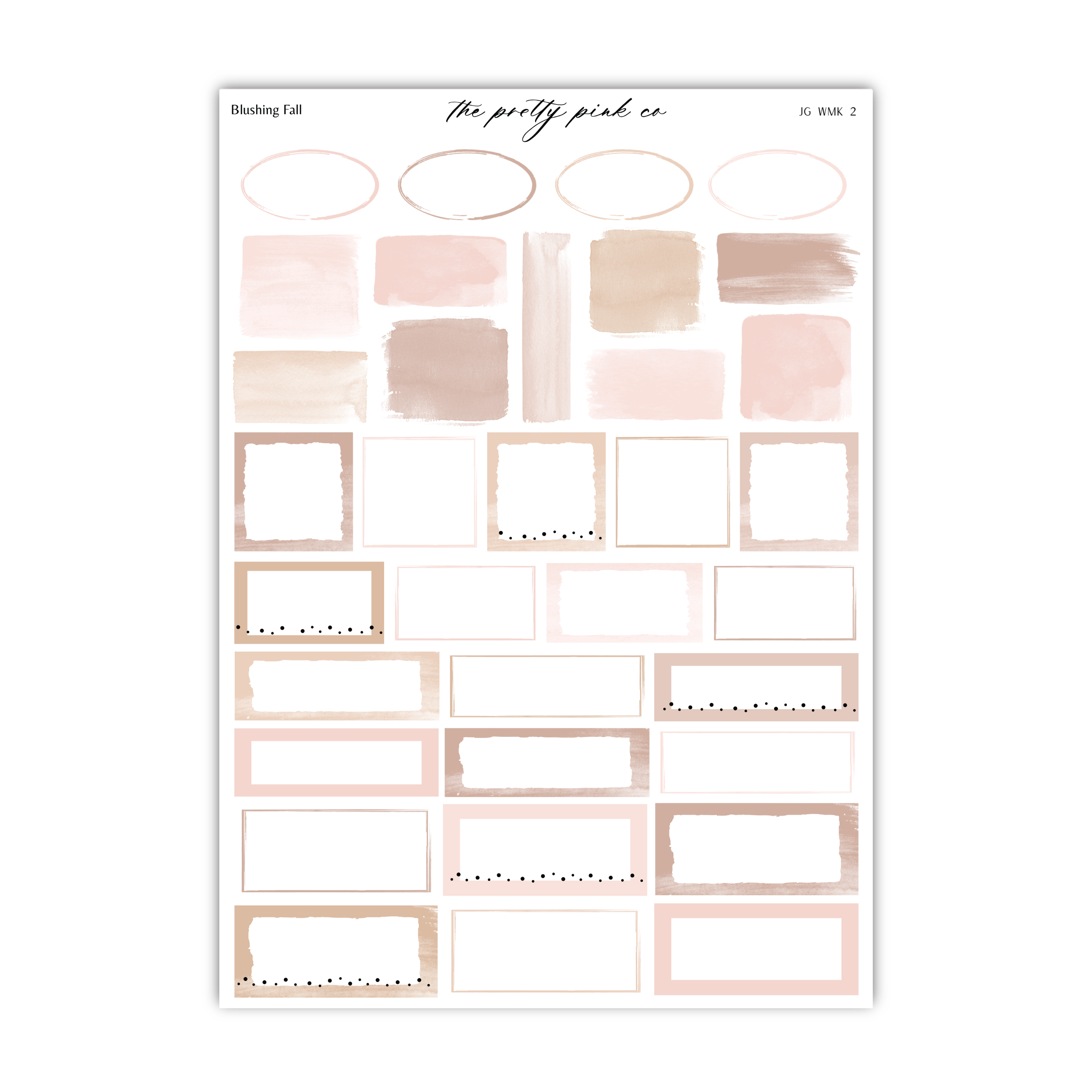 Blushing Fall | Foiled Weekly Kit