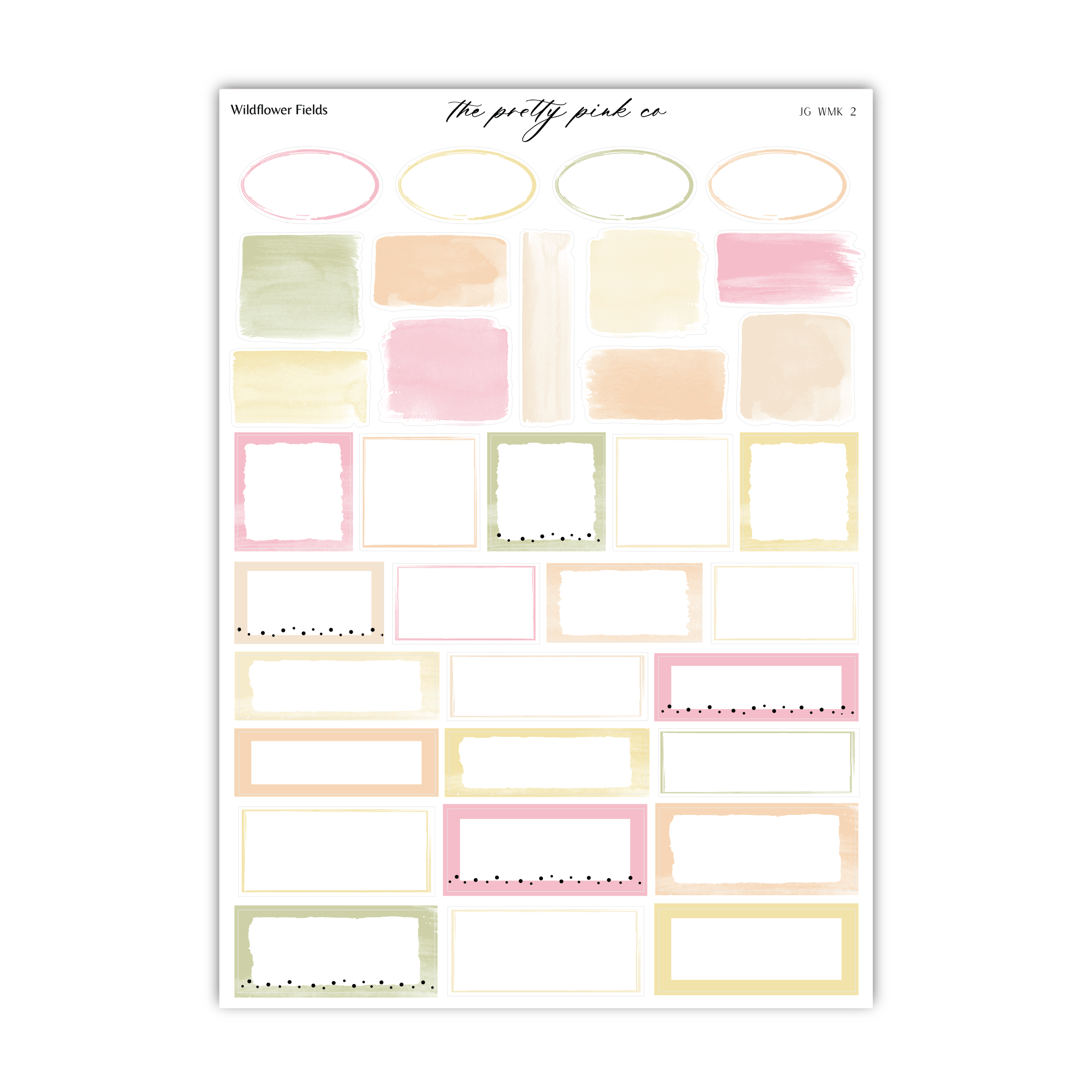 Wildflower Fields | Foiled Weekly Kit