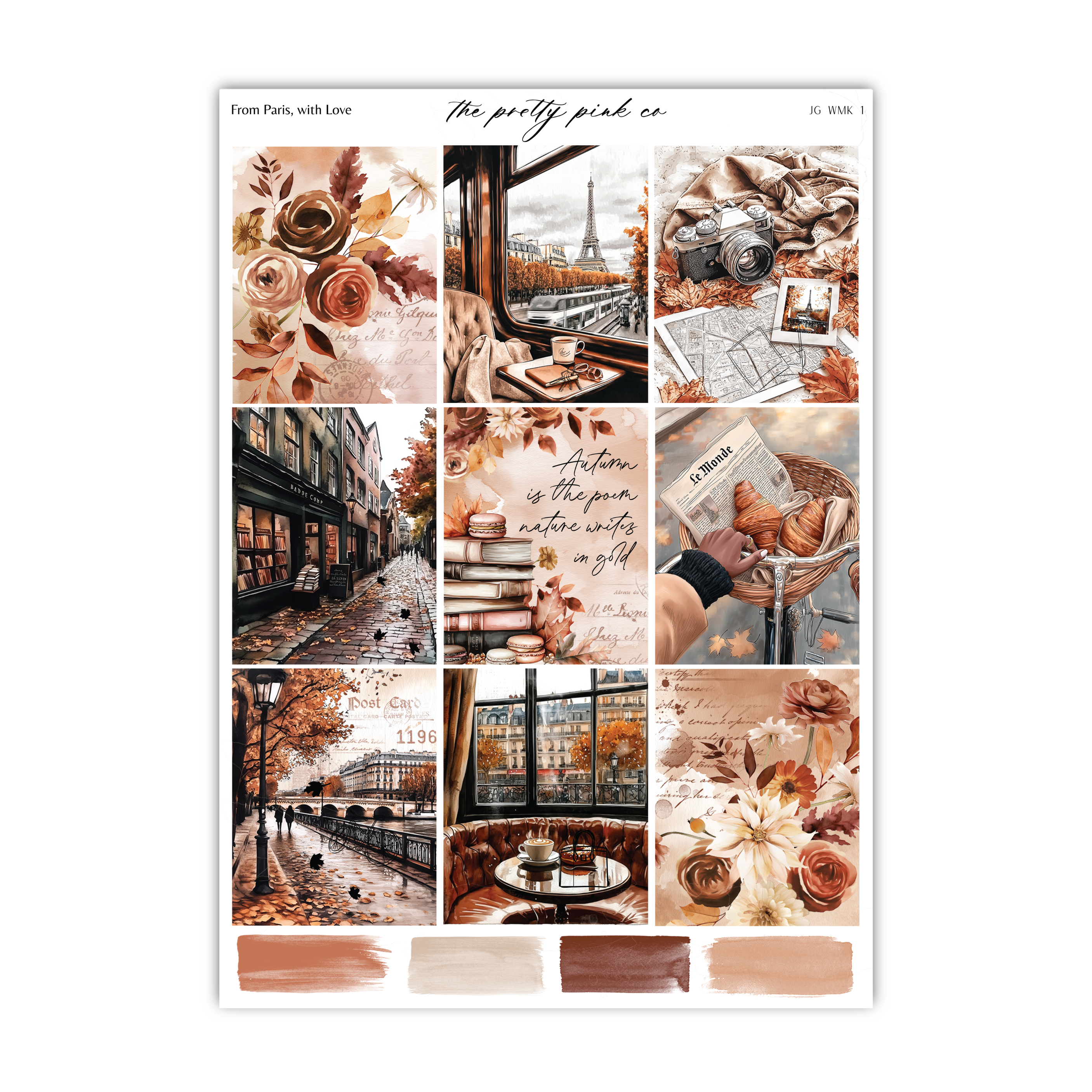 From Paris, with Love | Foiled Weekly Kit