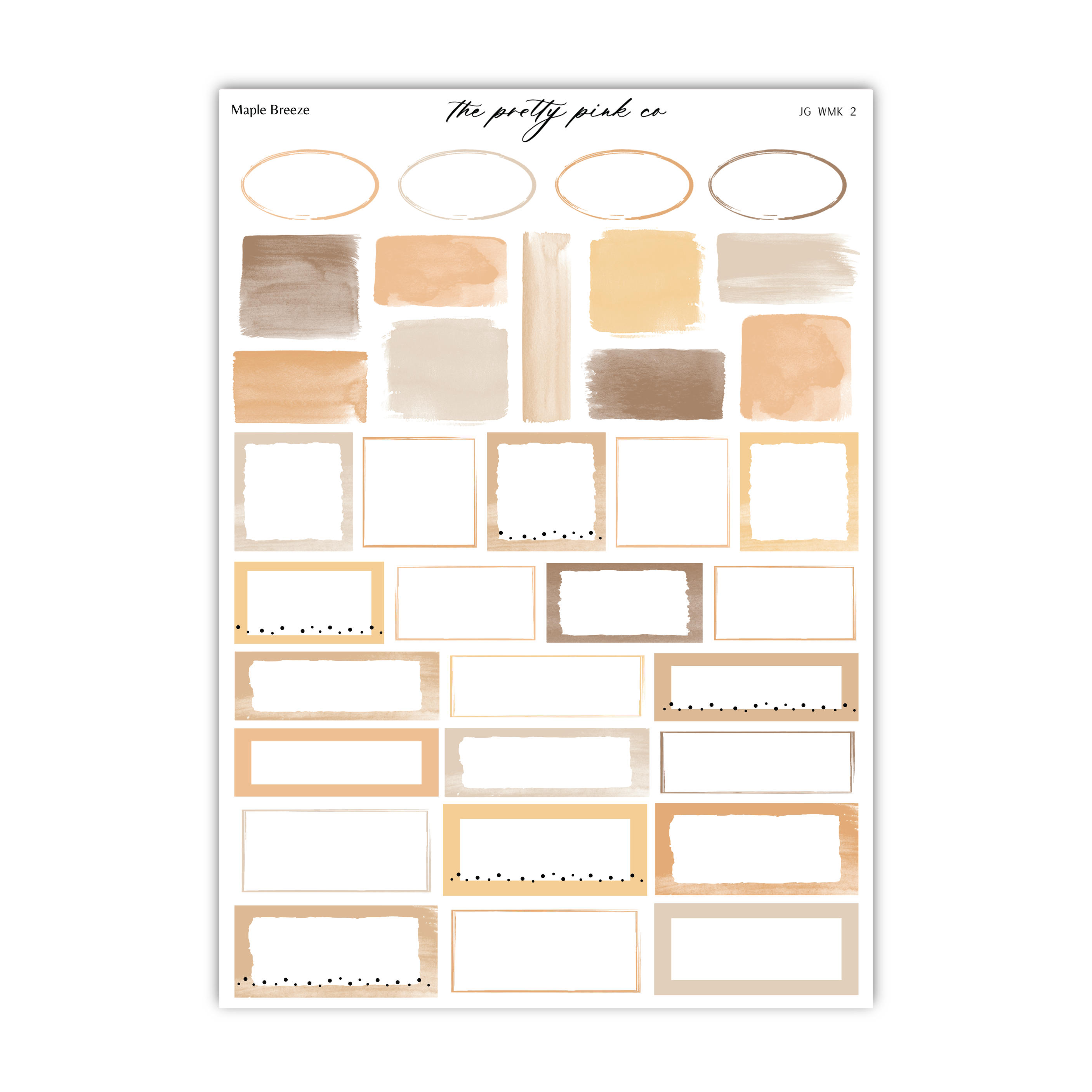 Maple Breeze | Foiled Weekly Kit