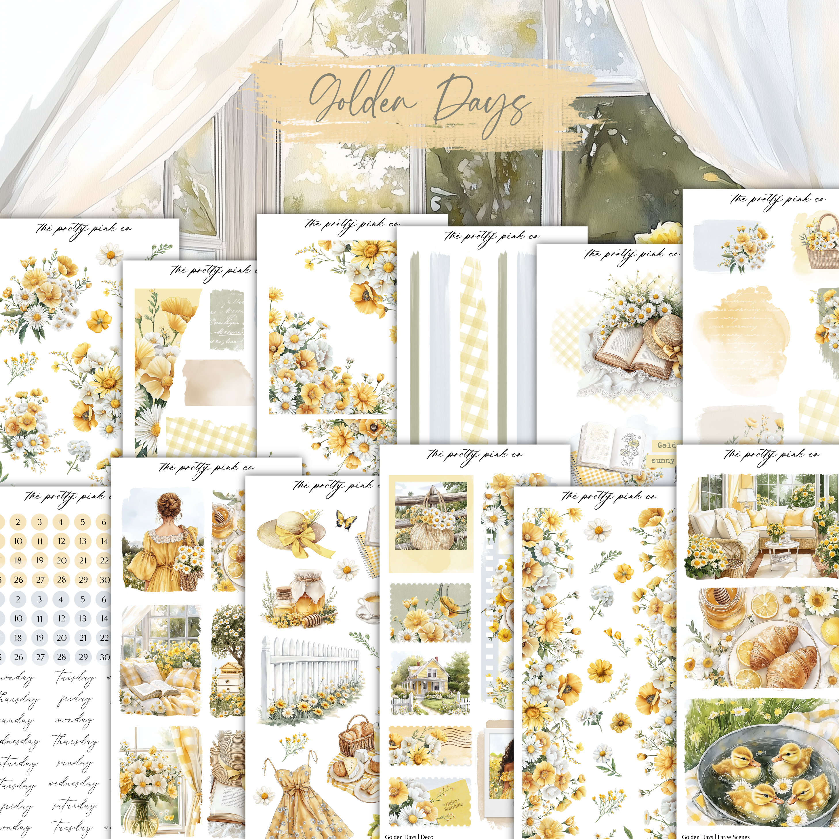 Golden Days | Decorative Kit