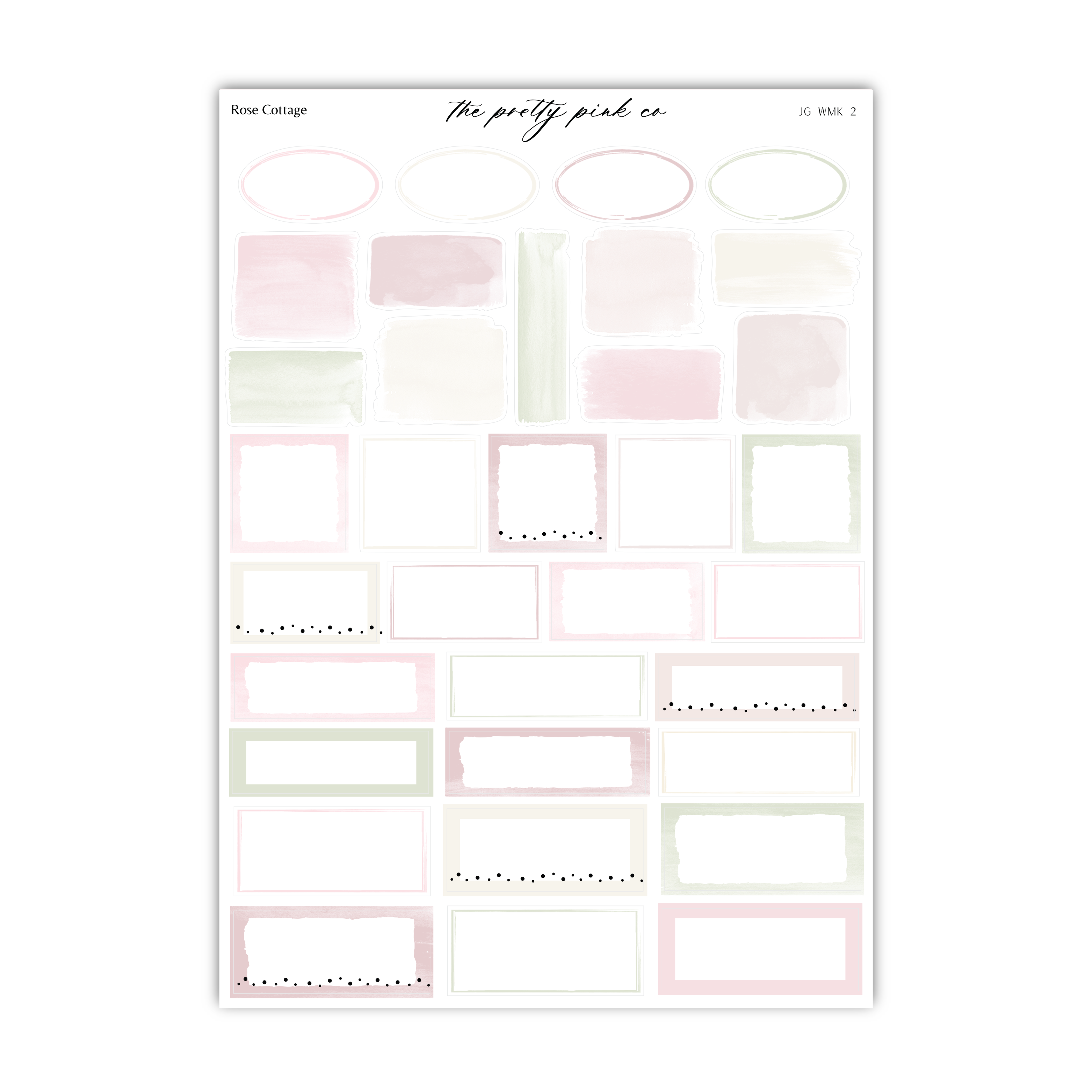 Rose Cottage | Foiled Weekly Kit