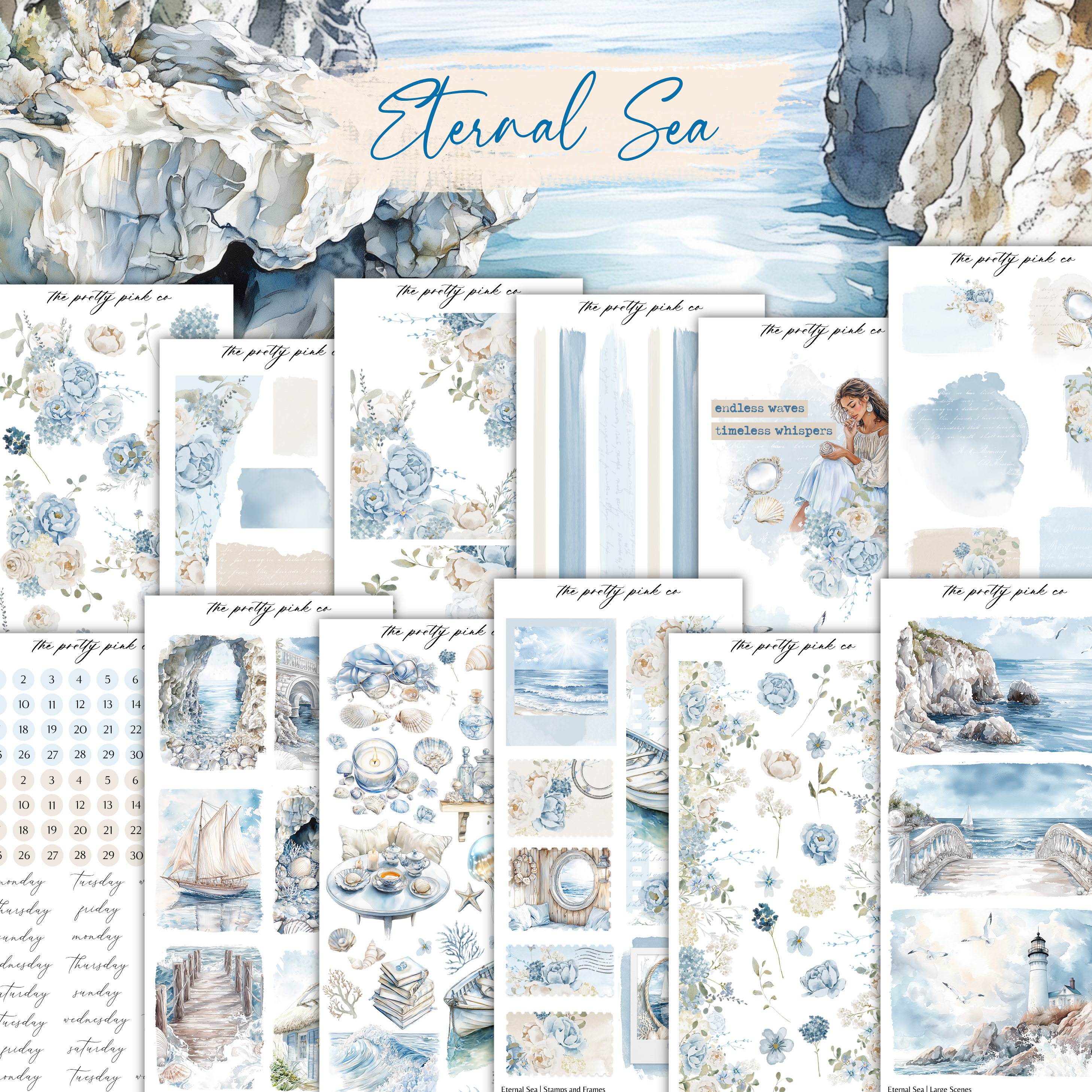 Eternal Sea | Decorative Kit