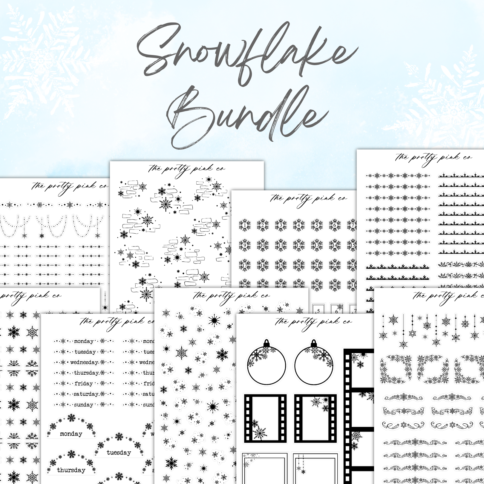 Snowflake Bundle