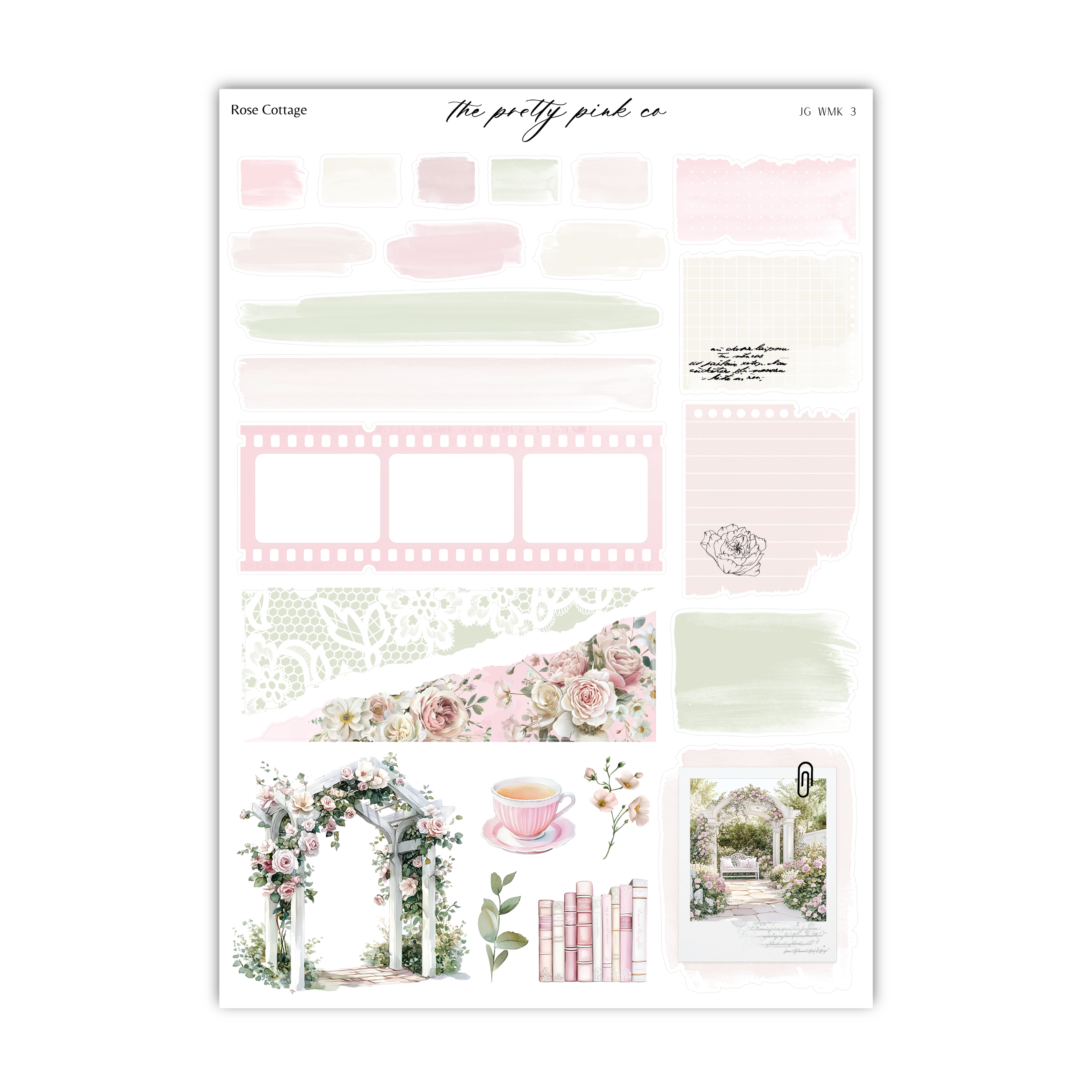 Rose Cottage | Foiled Weekly Kit