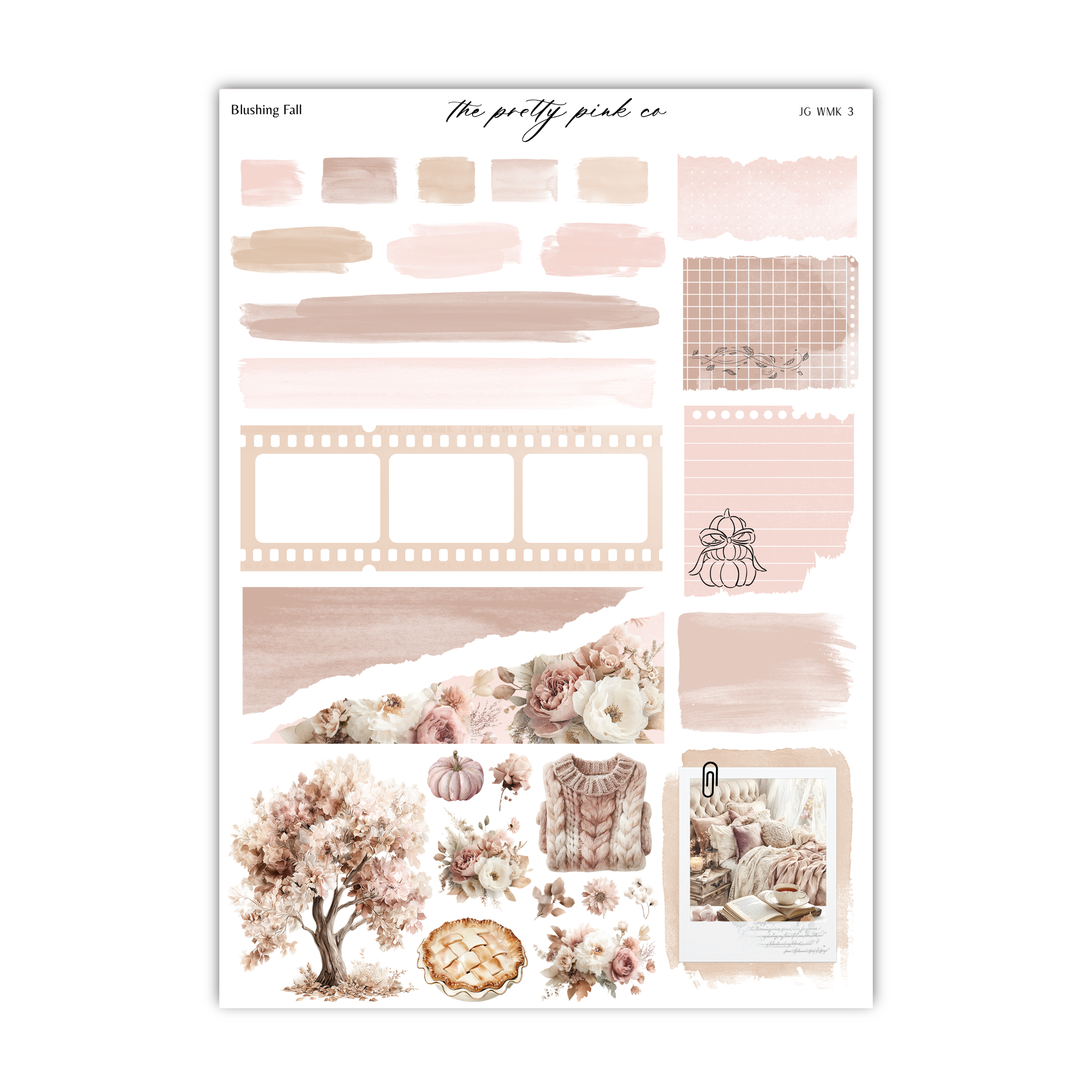 Blushing Fall | Foiled Weekly Kit