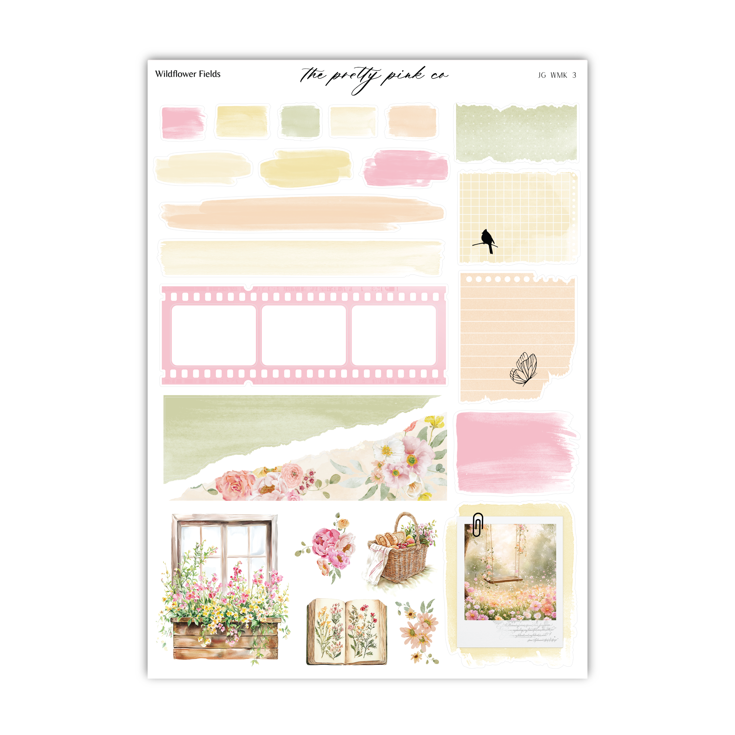 Wildflower Fields | Foiled Weekly Kit