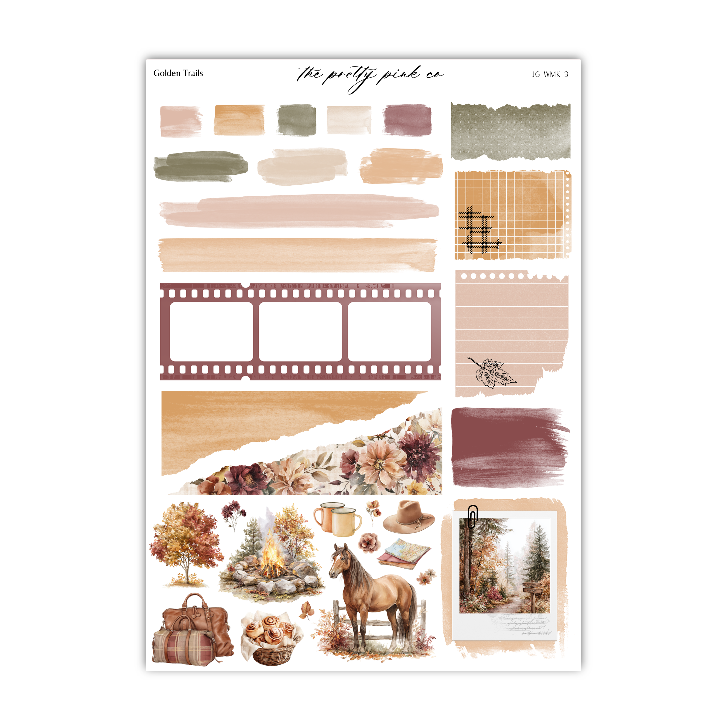 Golden Trails | Foiled Weekly Kit