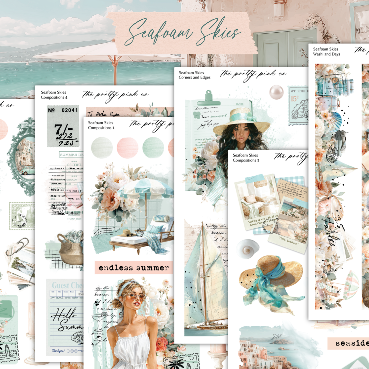 Seafoam Skies | Creative Kit