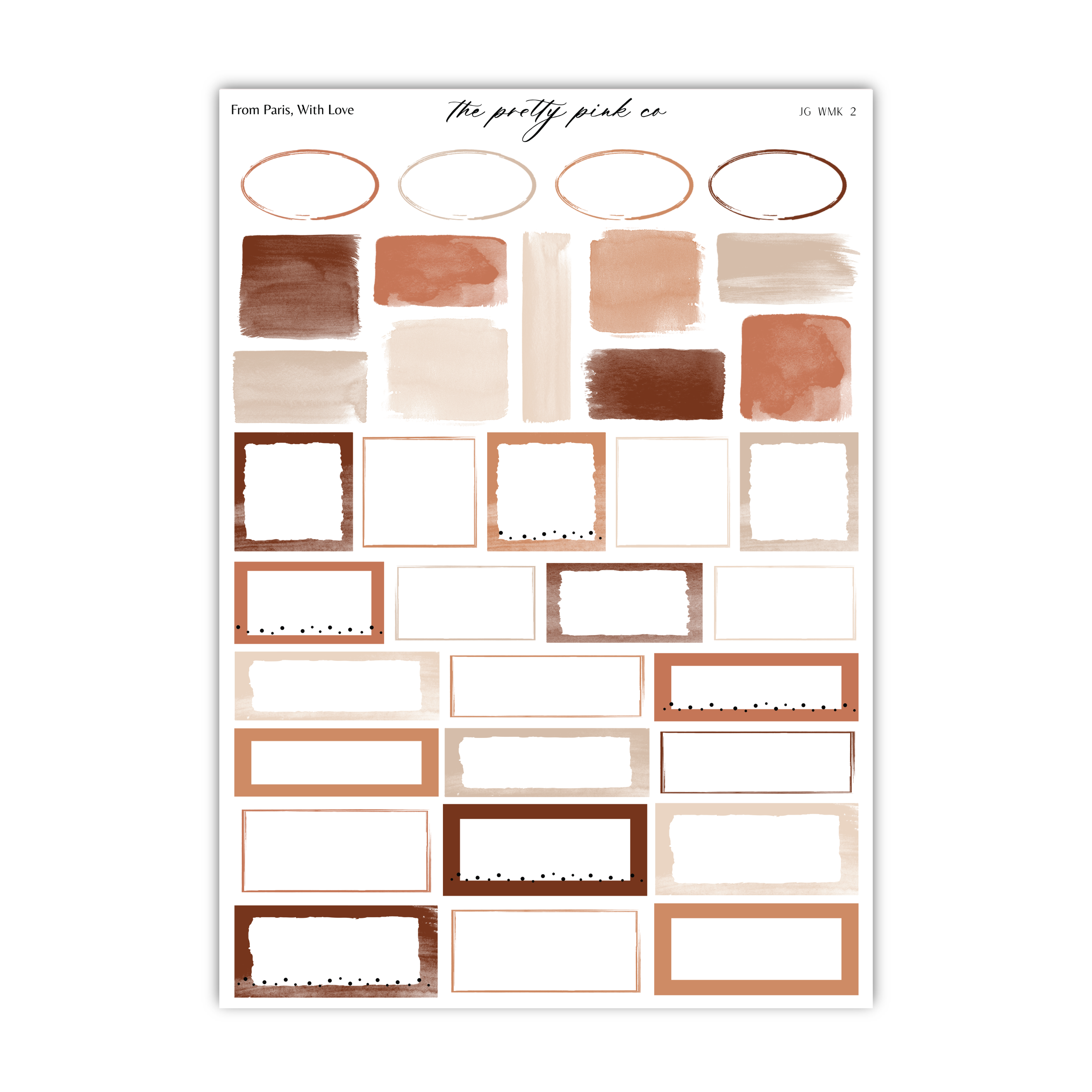 From Paris, with Love | Foiled Weekly Kit