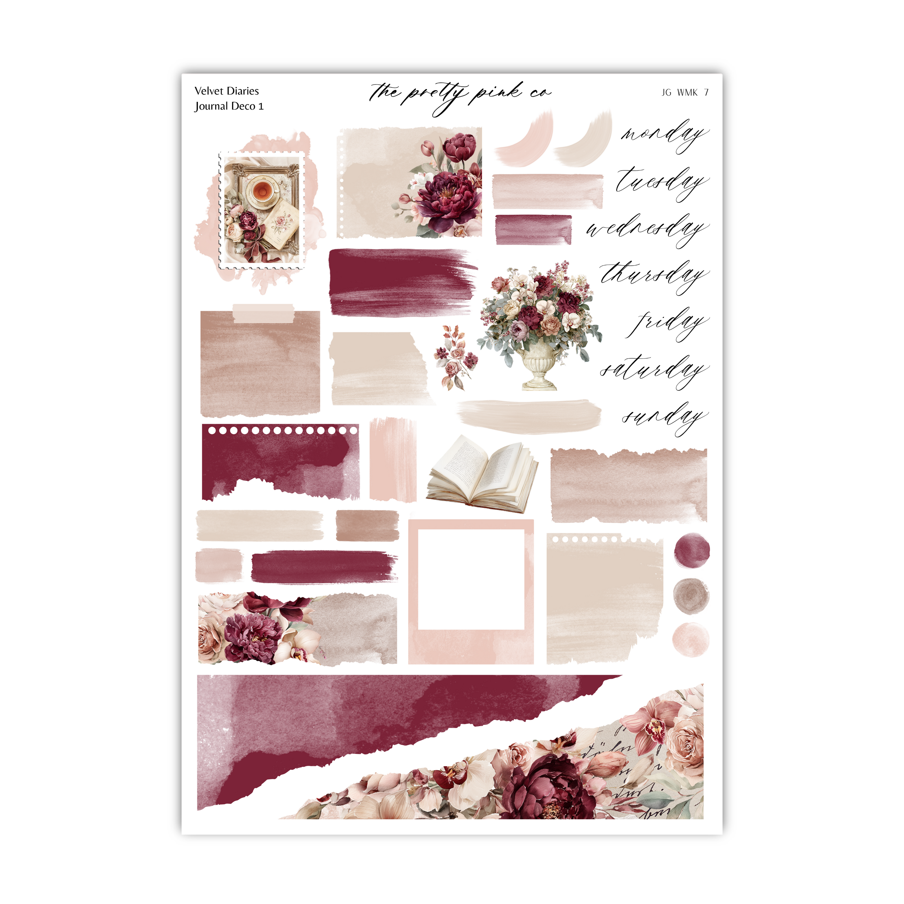 Velvet Diaries | Journaling Kit