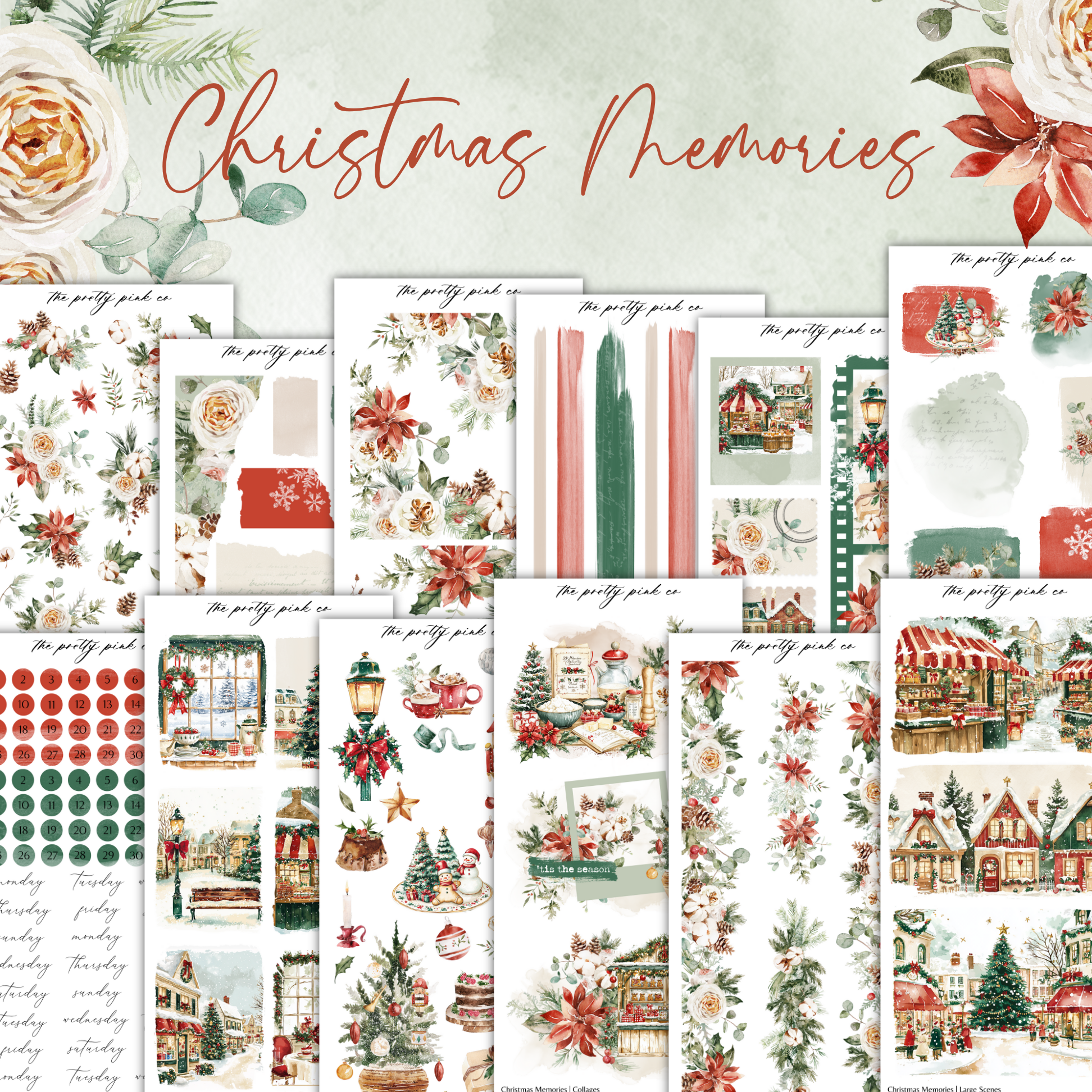 christmas memories paper pack