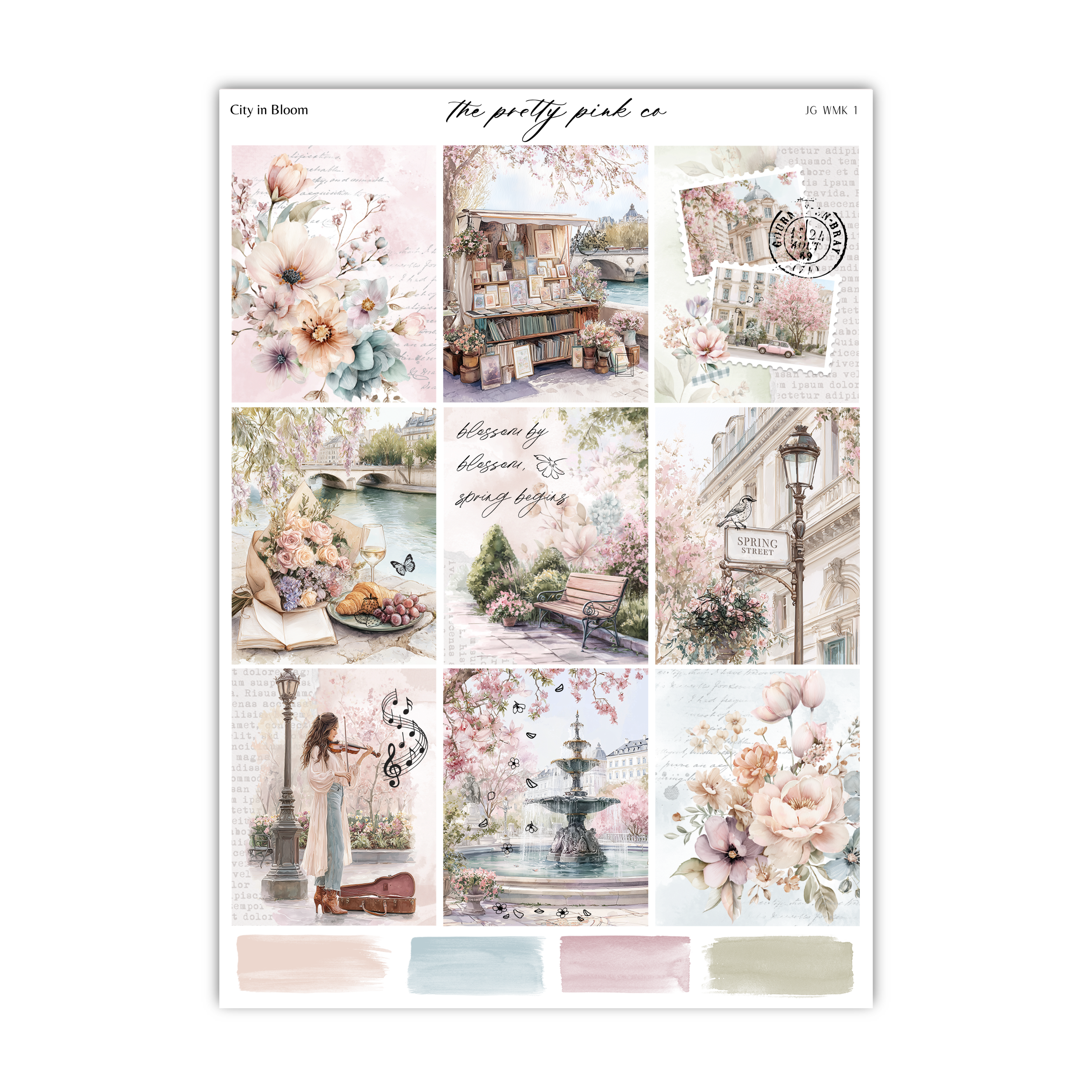 City in Bloom | Foiled Weekly Kit