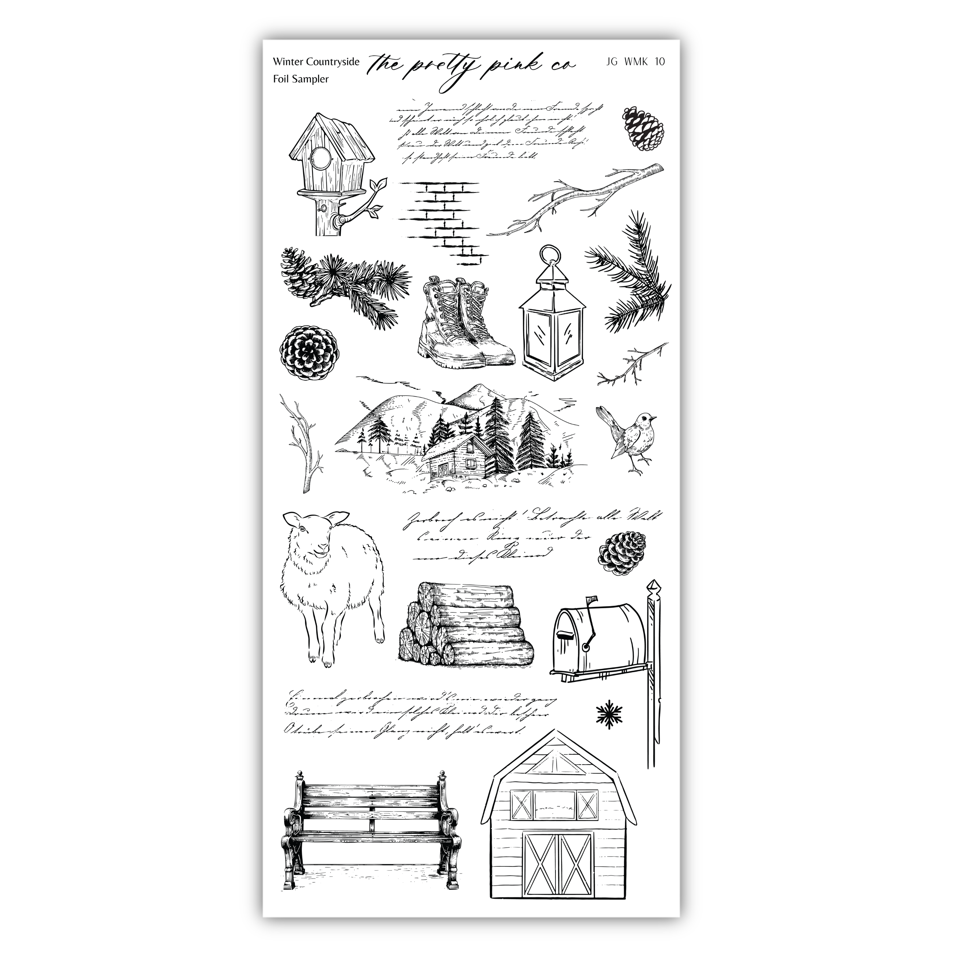 Winter Countryside | Deco Sampler