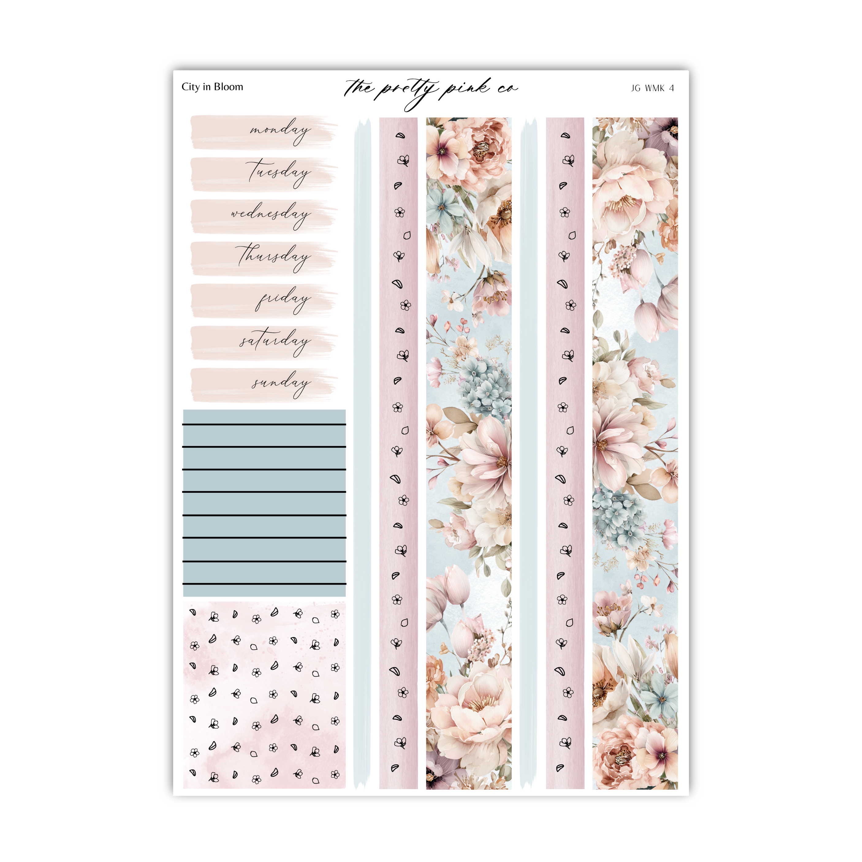 City in Bloom | Foiled Weekly Kit