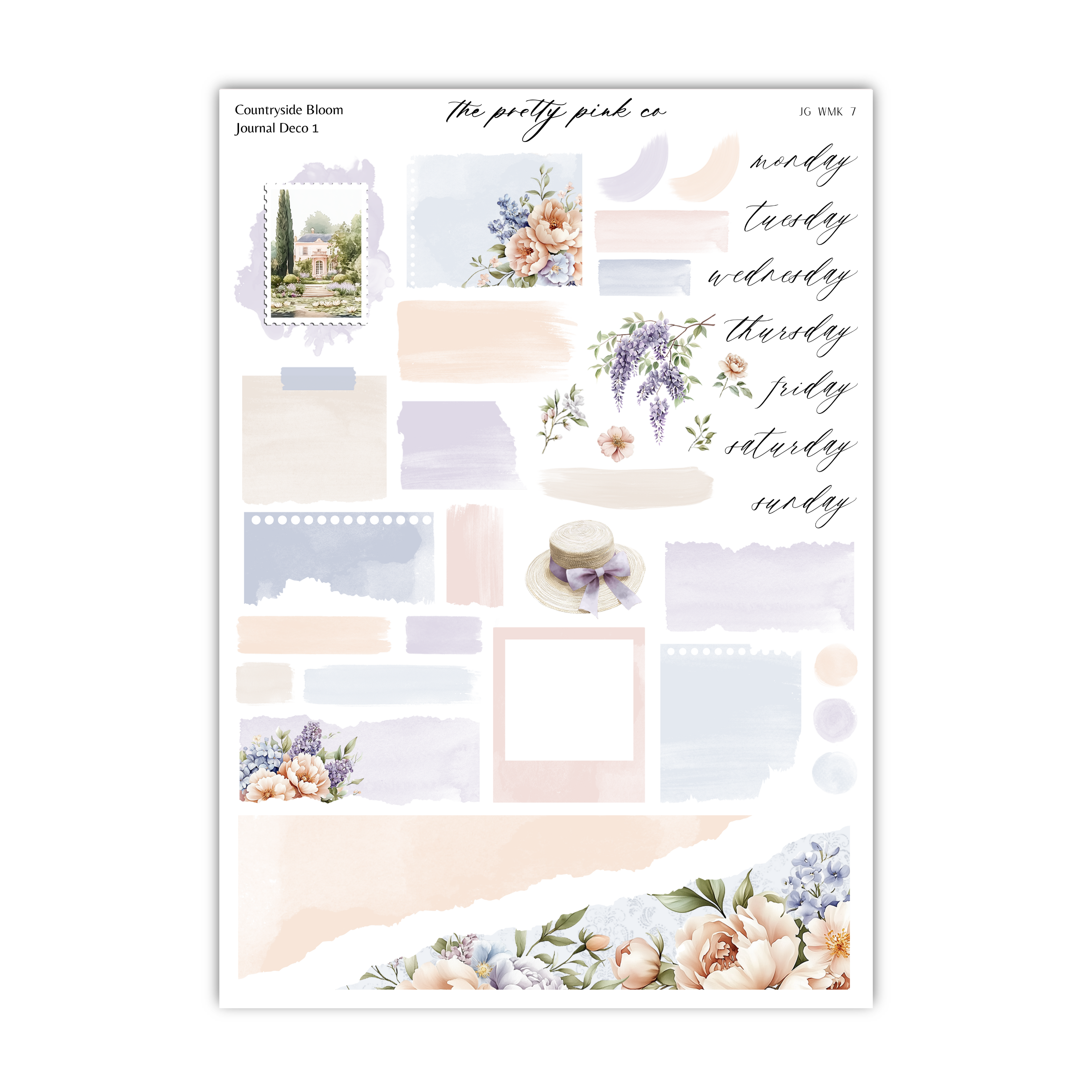 Countryside Bloom | Journaling Kit