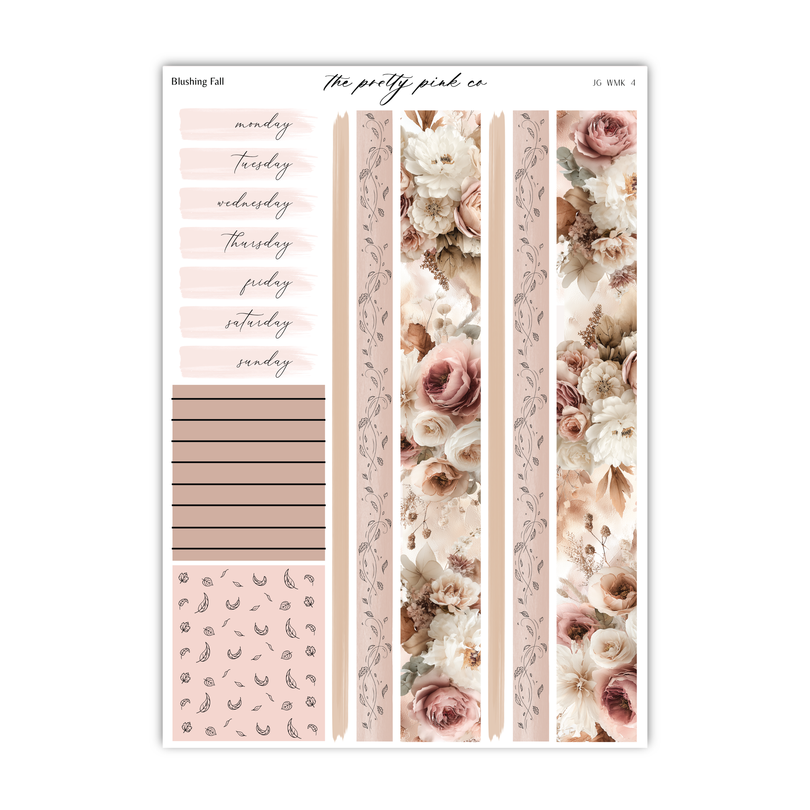 Blushing Fall | Foiled Weekly Kit