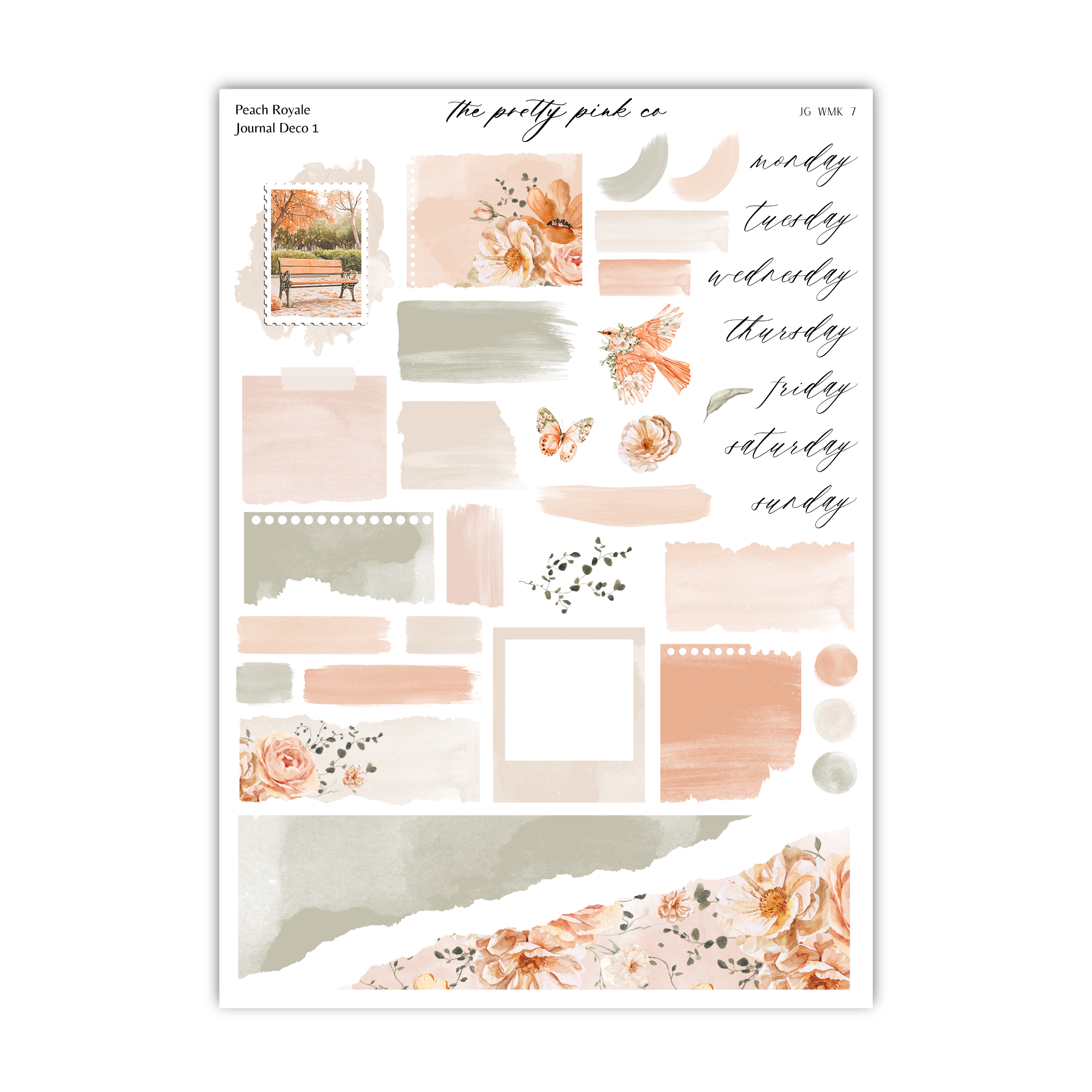 Peach Royale | Journaling Kit