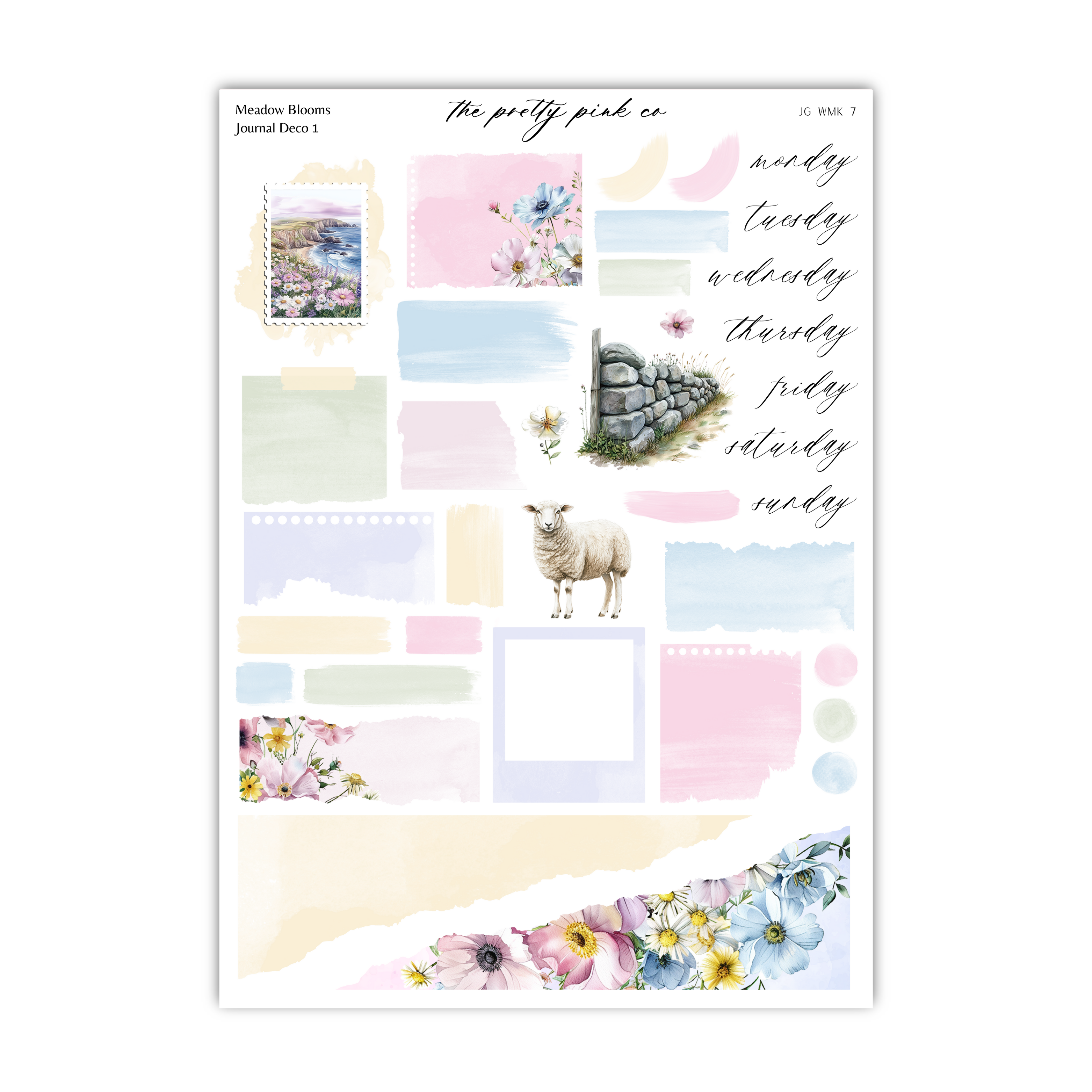 Meadow Blooms | Journaling Kit