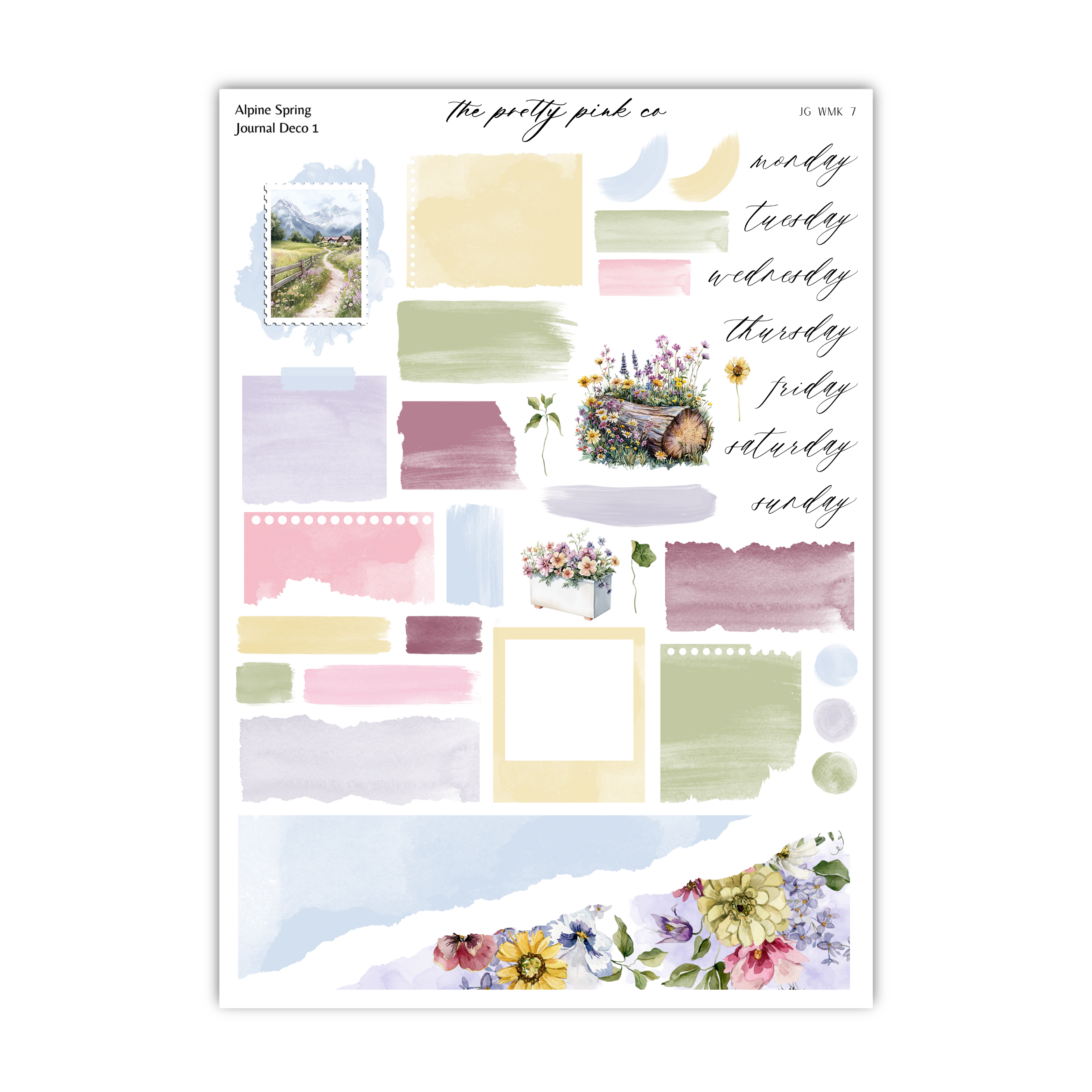 Alpine Spring | Journaling Kit