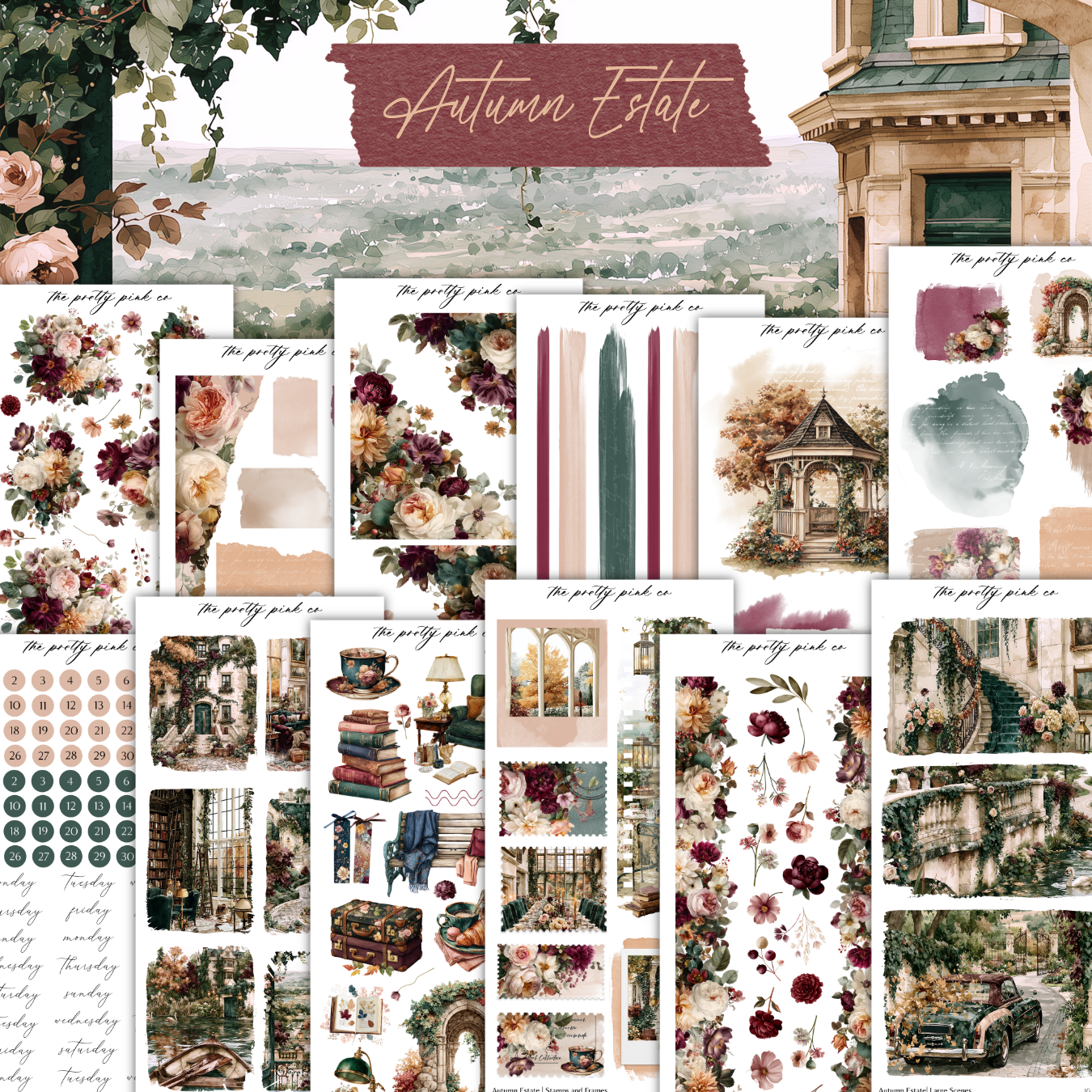 Autumn Estate | Decorative Kit