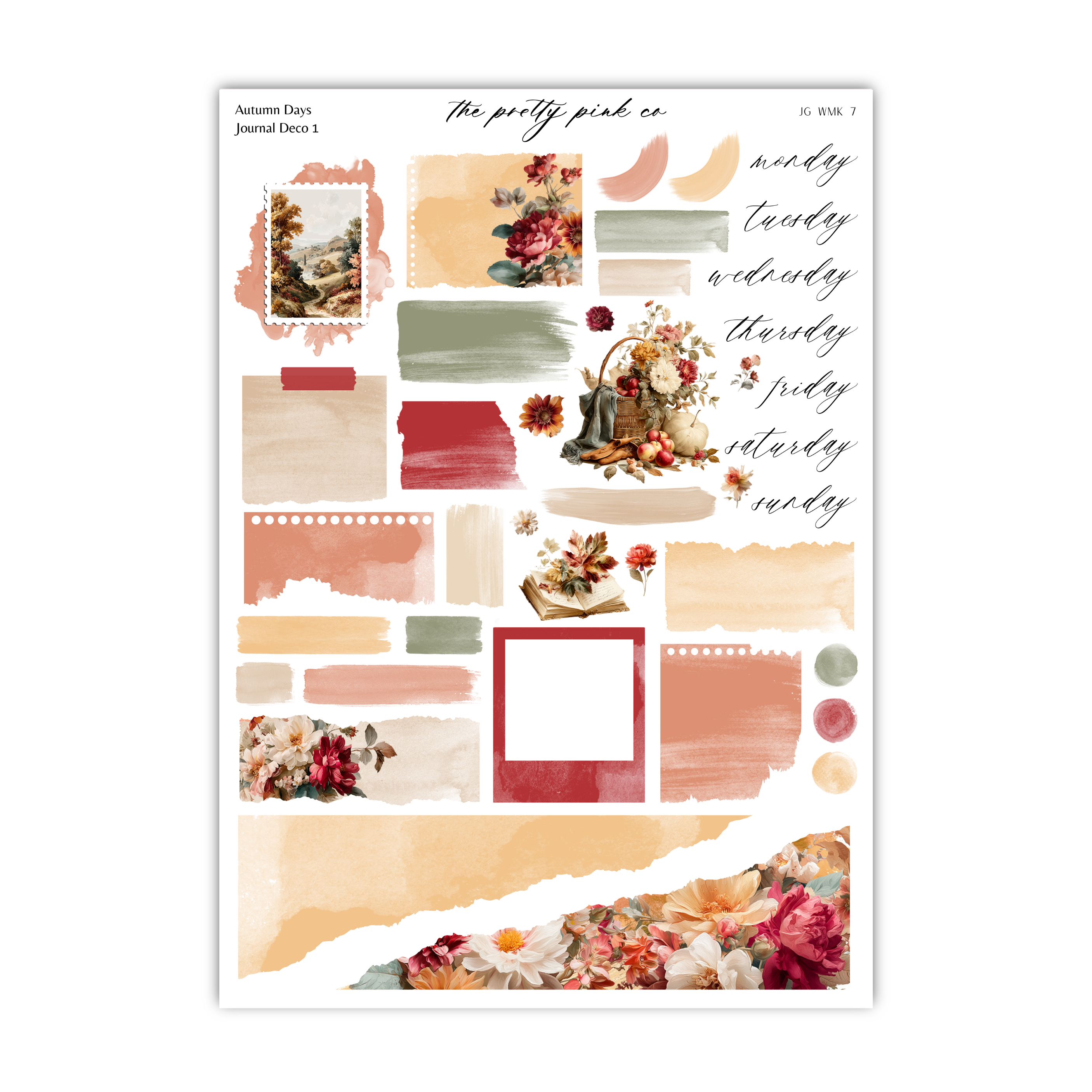Autumn Days | Journaling Kit