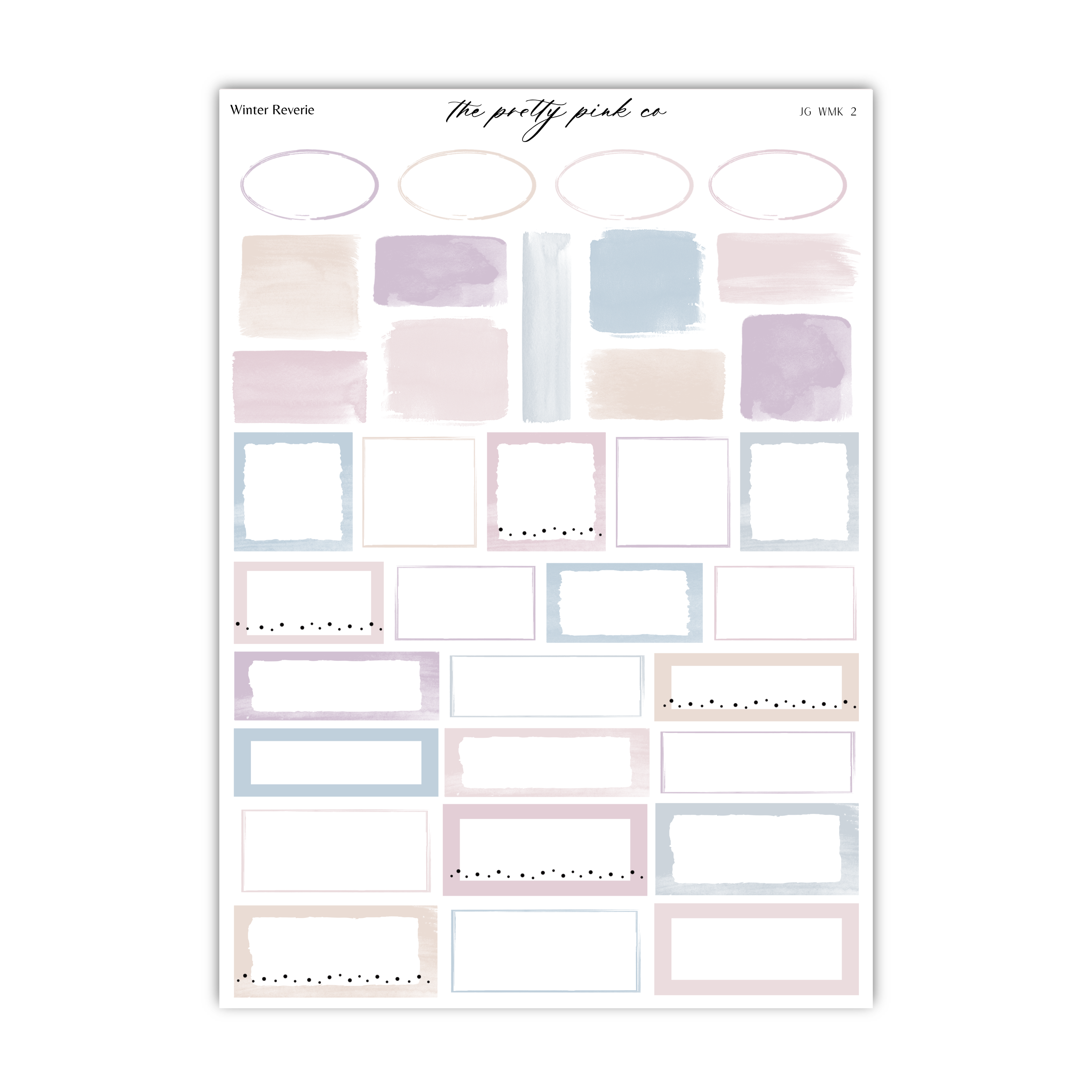 a collection of various shapes and patterns, including circles, rectangles, and other abstract designs, arranged in a grid-like pattern.