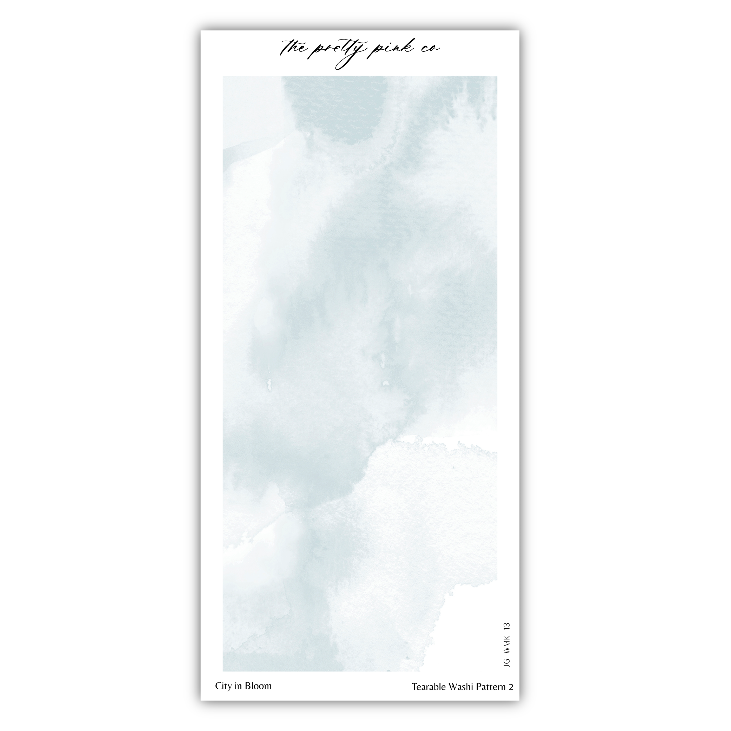 City in Bloom | Tearable Washi Pattern