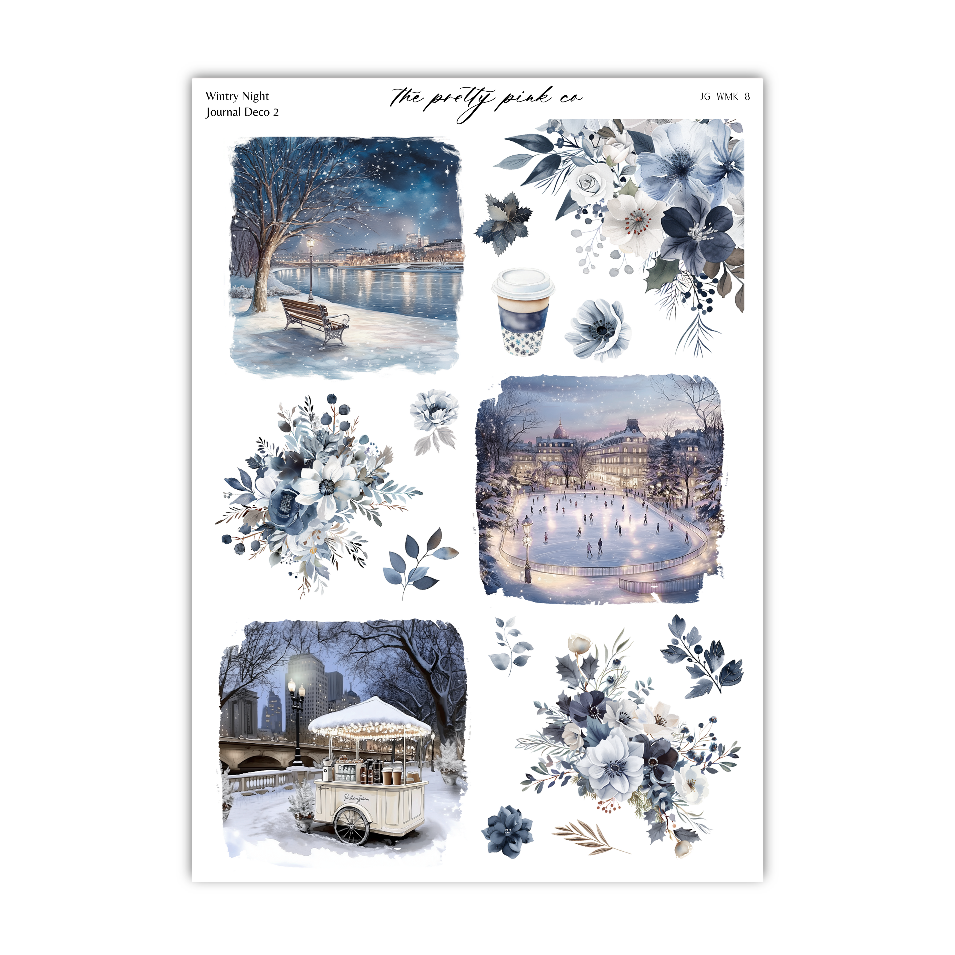 Wintry Night | Journaling Kit