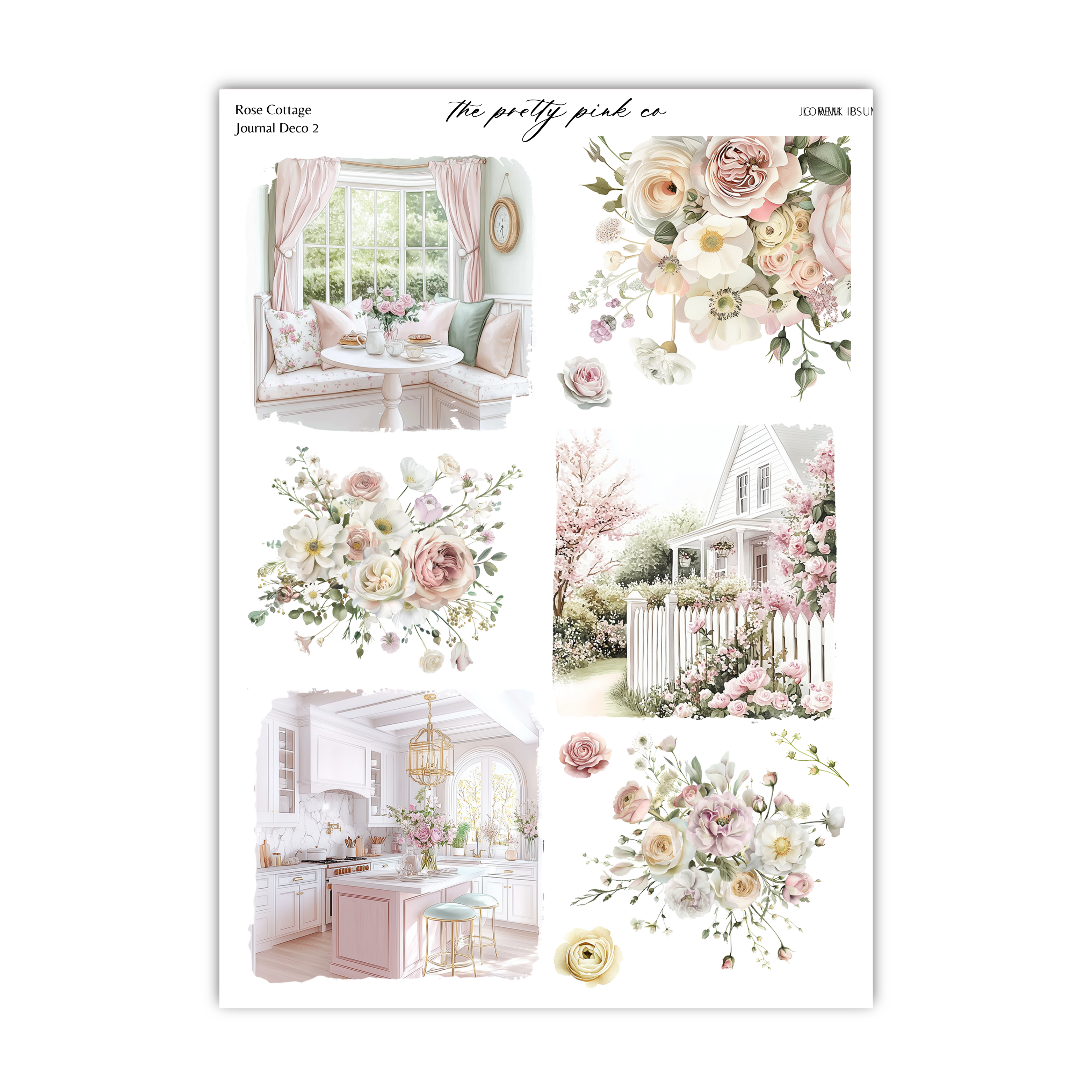 Rose Cottage | Journaling Kit