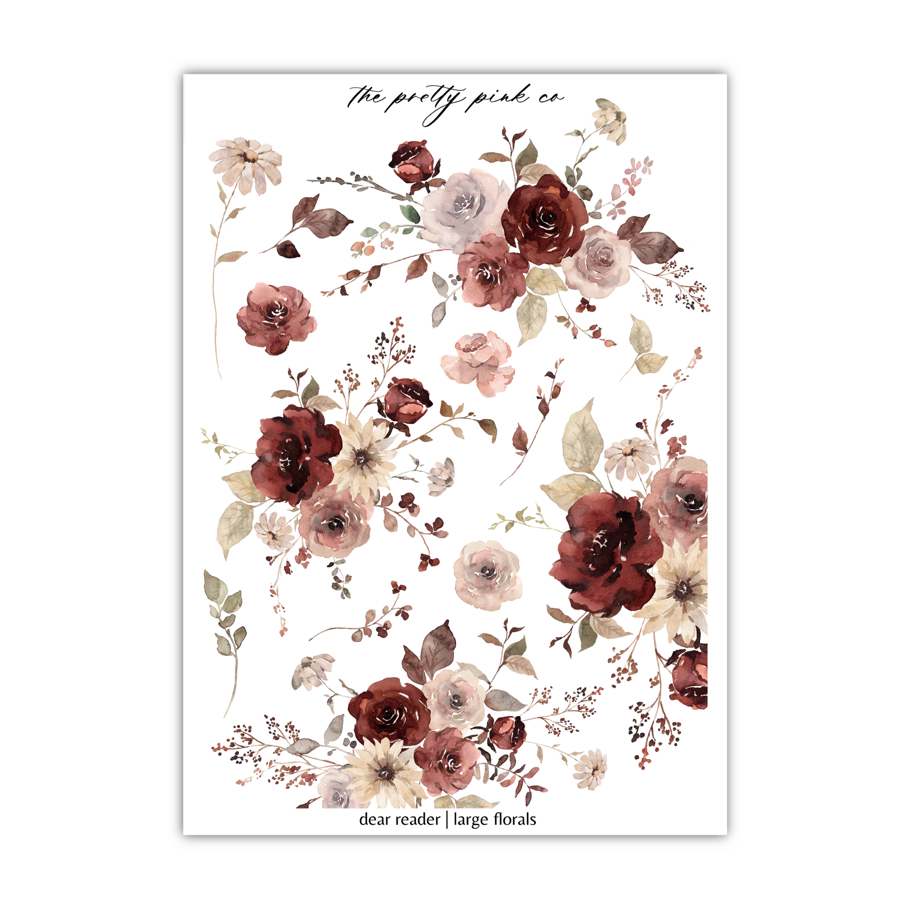 Dear Reader | Large Florals