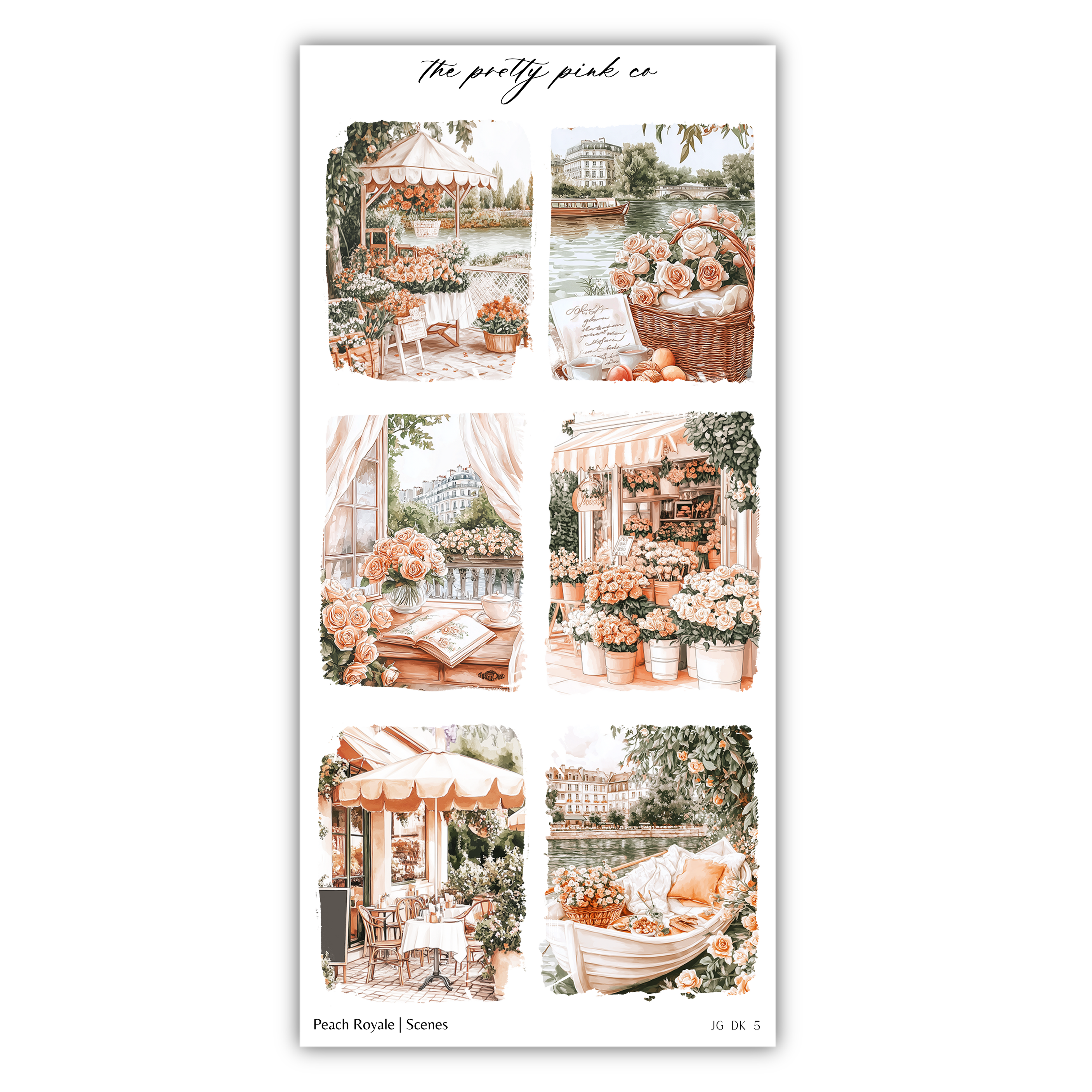 Peach Royale | Decorative Kit