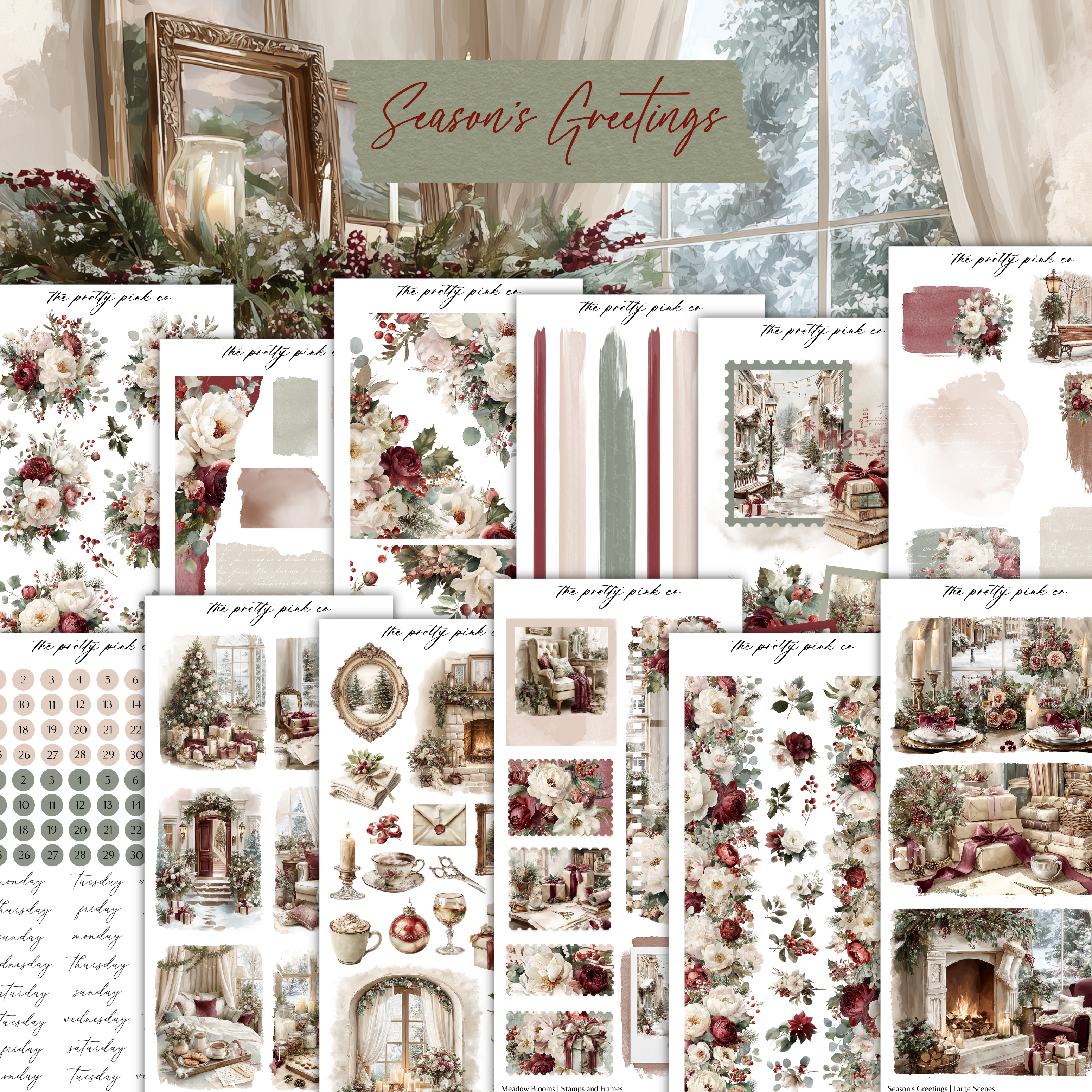 Season's Greetings | Decorative Kit