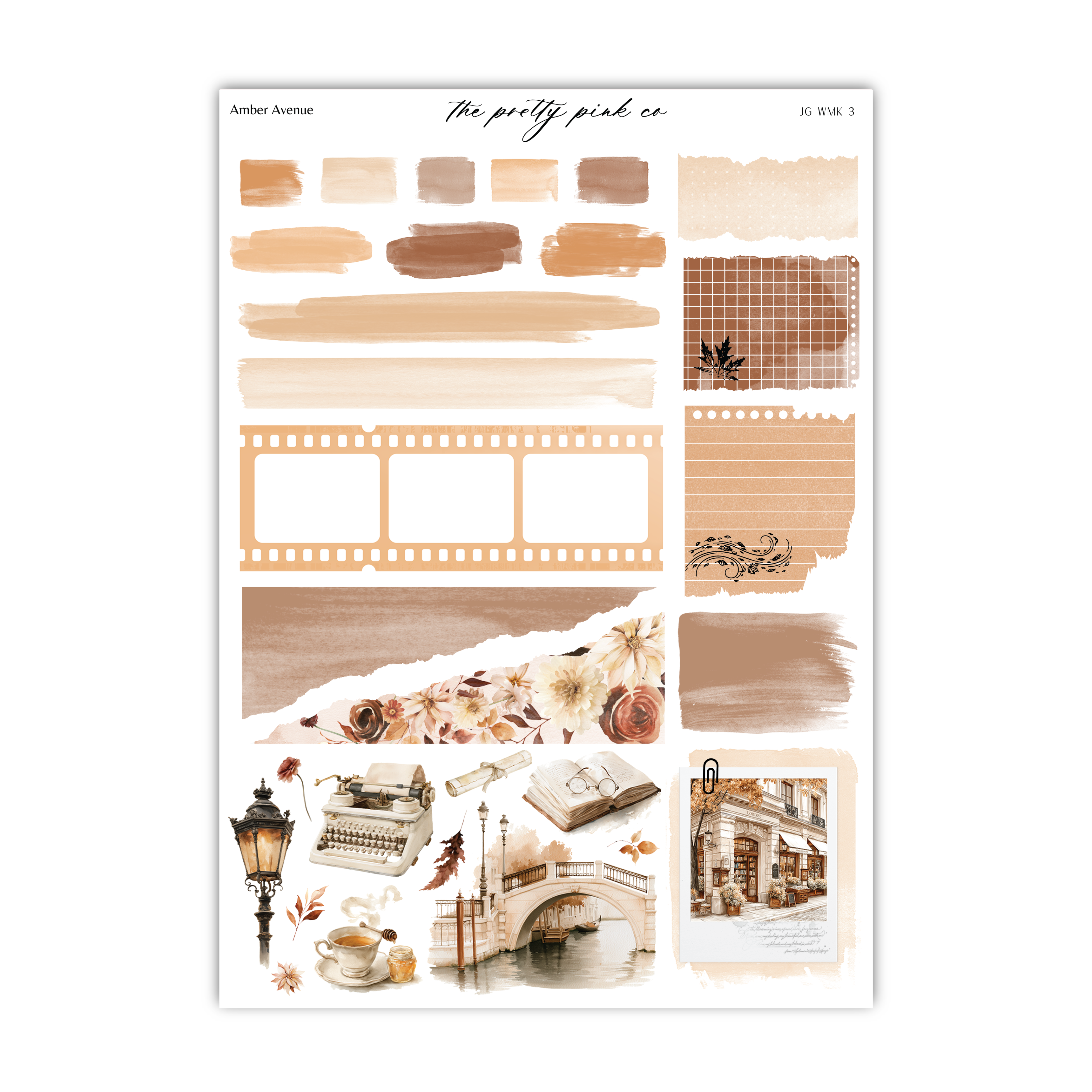 Amber Avenue | Foiled Weekly Kit