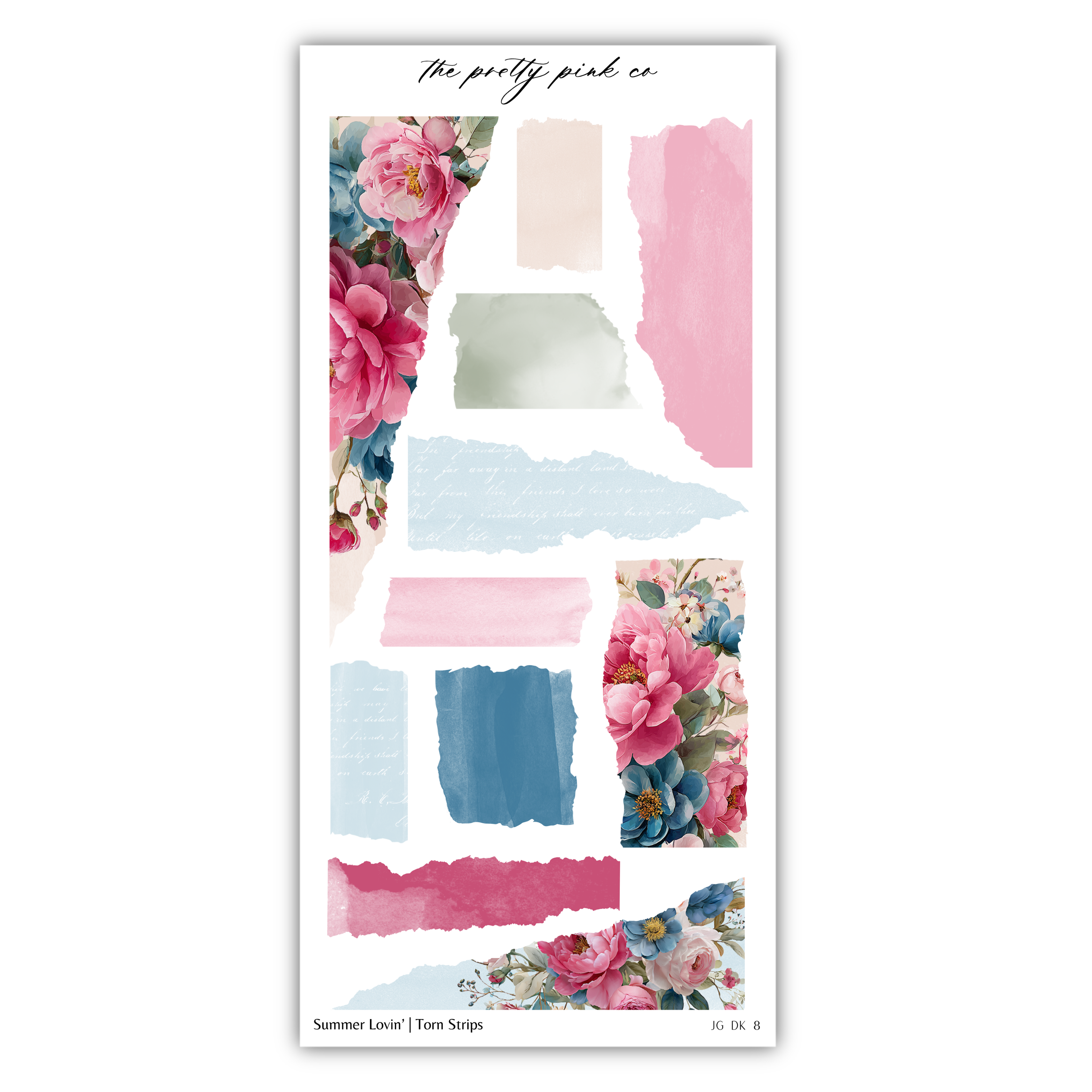 The image is a collage of various colorful and abstract shapes and patterns, including floral elements and abstract designs.