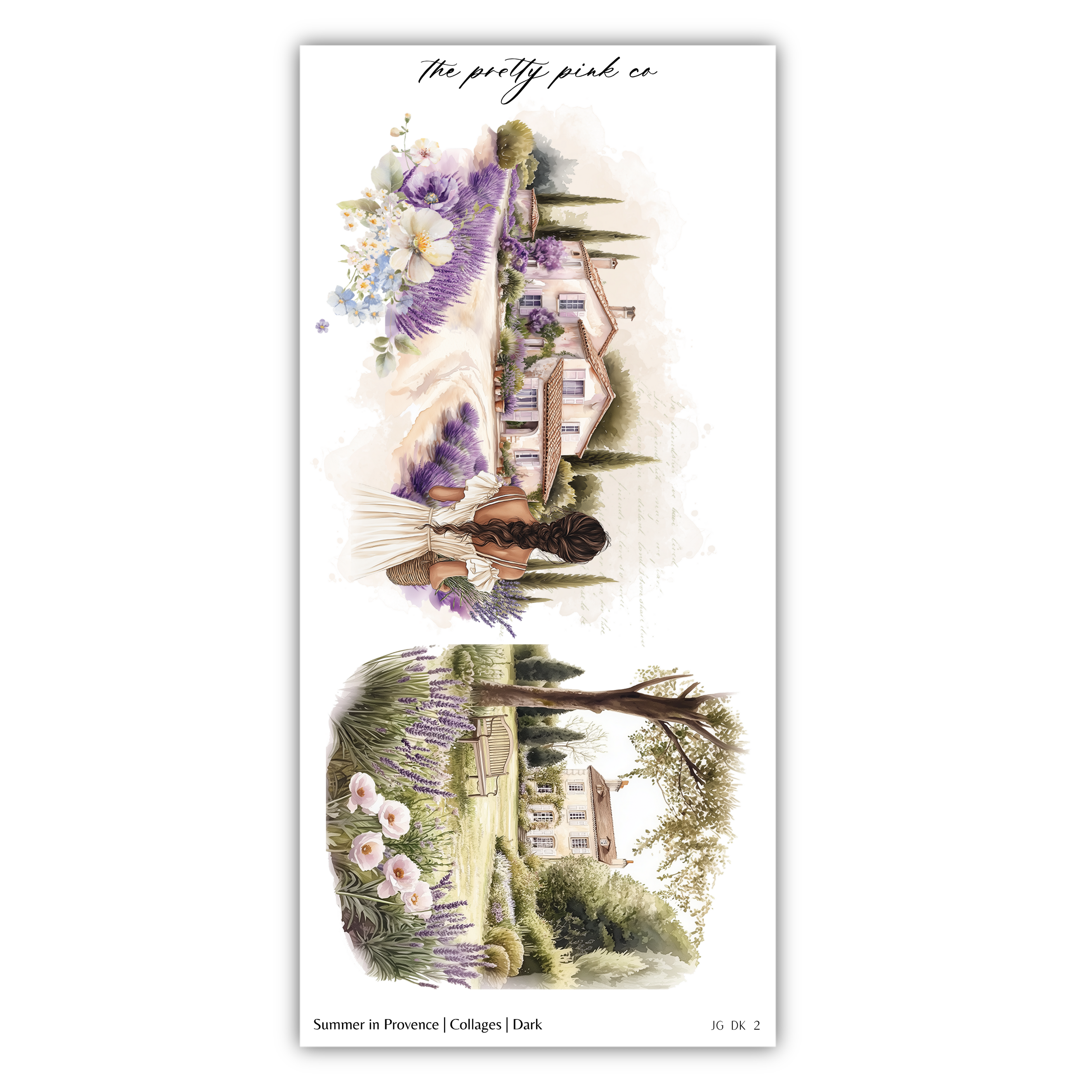 a picture of a house with flowers on it